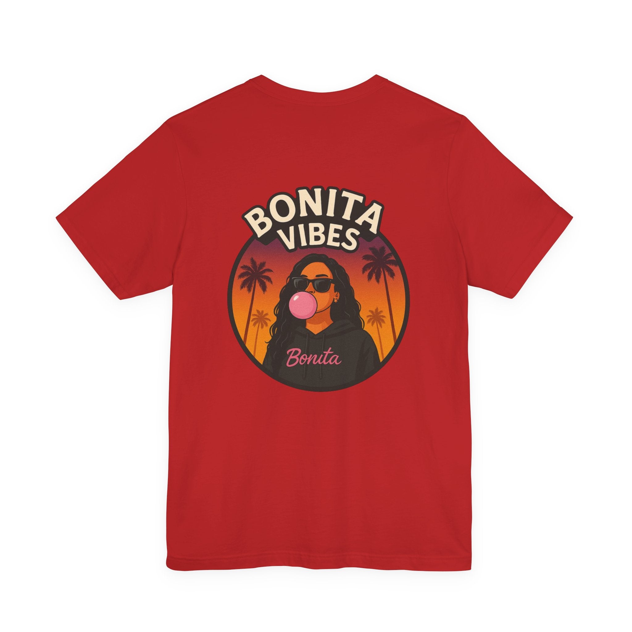 Bonita Vibes: Sunset Sway T-Shirt, Casual Wear, Gift for Beach Lovers, Trendy Graphic Tee, Fun Party Outfit
