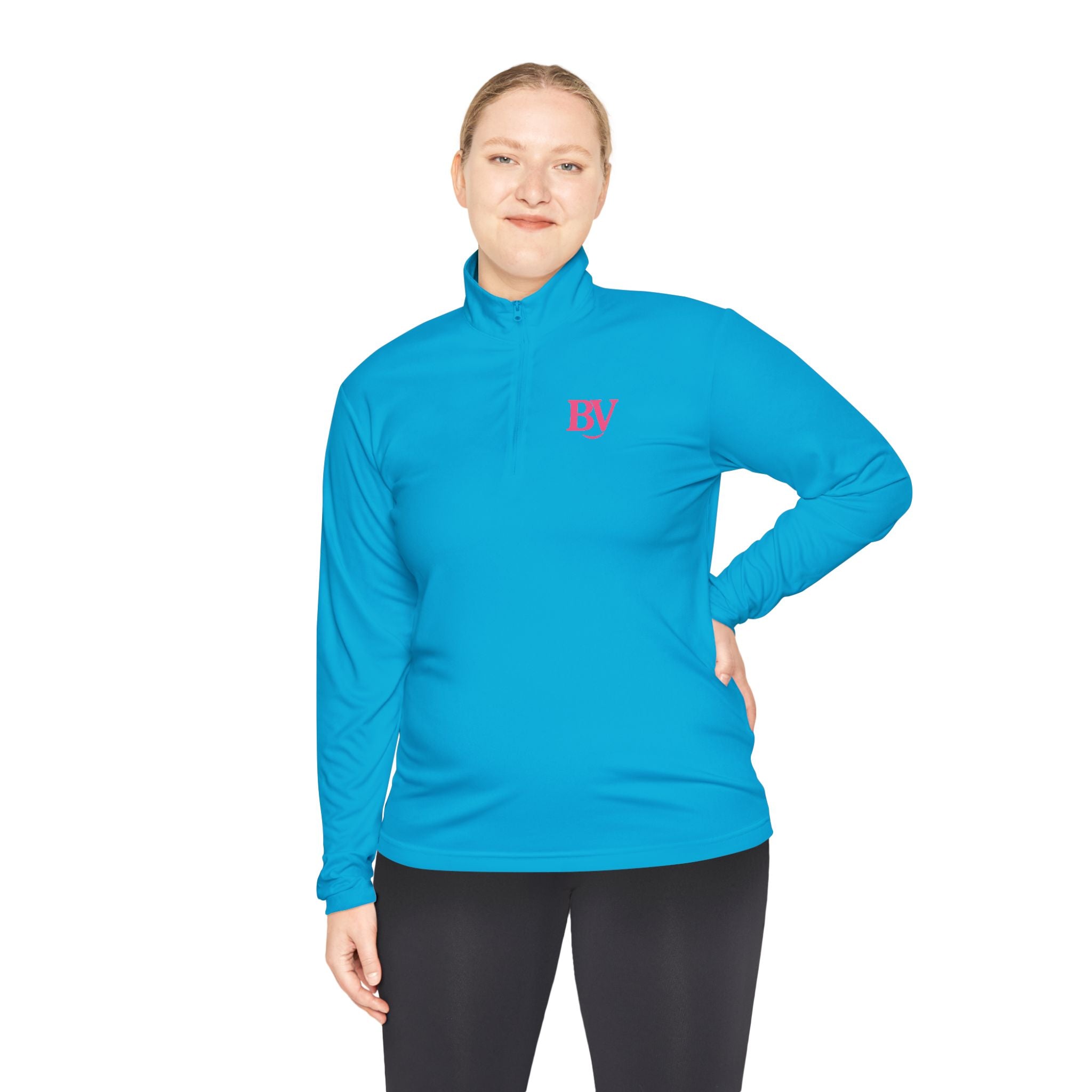 Bonita Vibes: BV Collection Cozy and Stylish Quarter-Zip Pullover | Ideal for Casual Outings, Gifts, Sports Events, and Everyday Wear