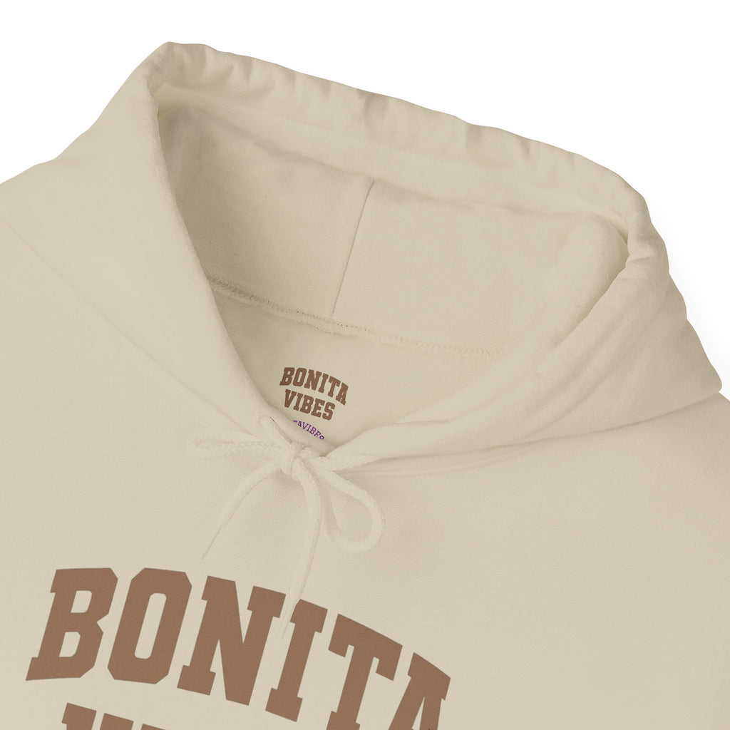 Hoodie — Bonita Vibes Minimal Graphic Pullover