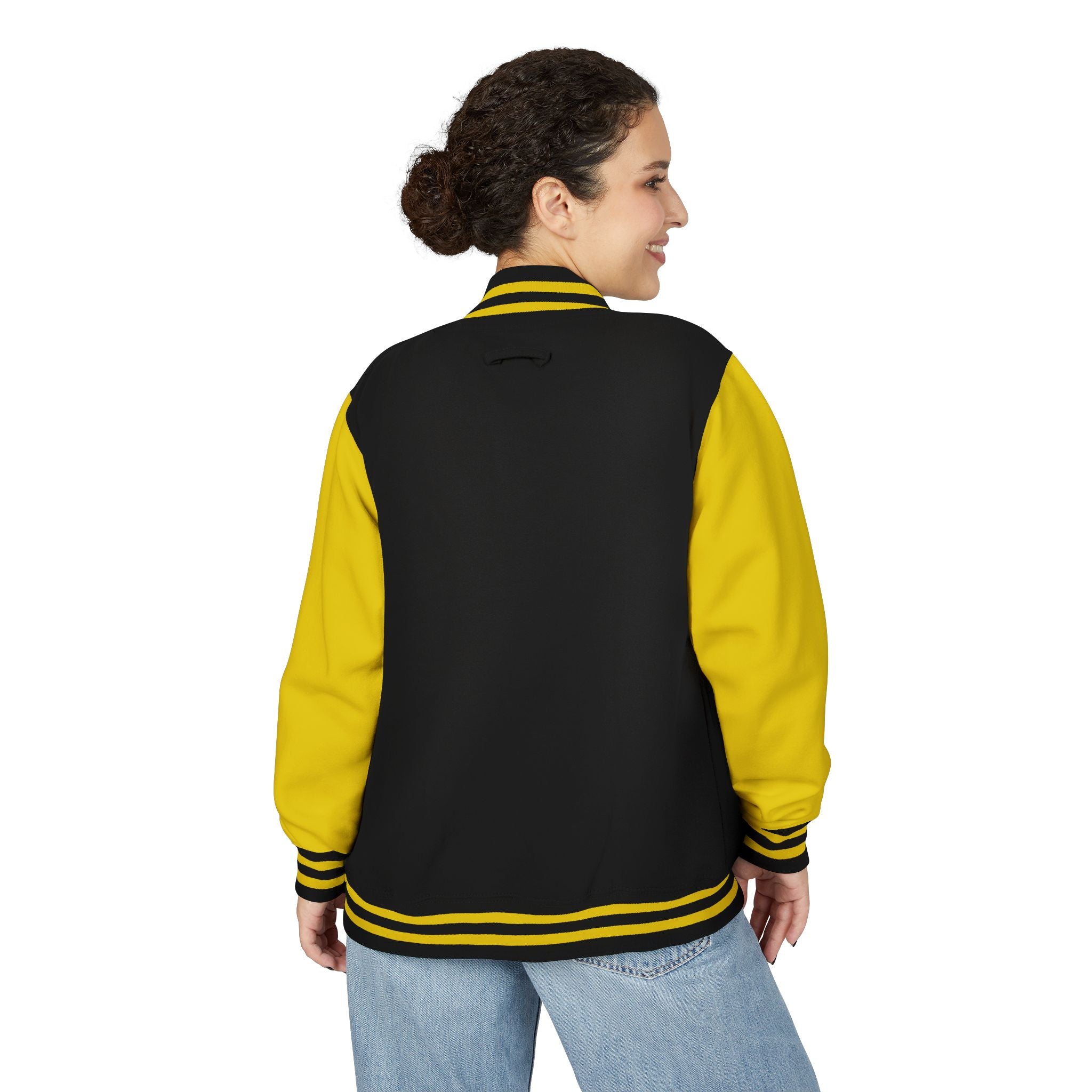 Bonita Vibes: BV Collection Letterman Jacket, Cozy Sports Jacket, College Style Jacket, Casual Wear, Trendy Outfit