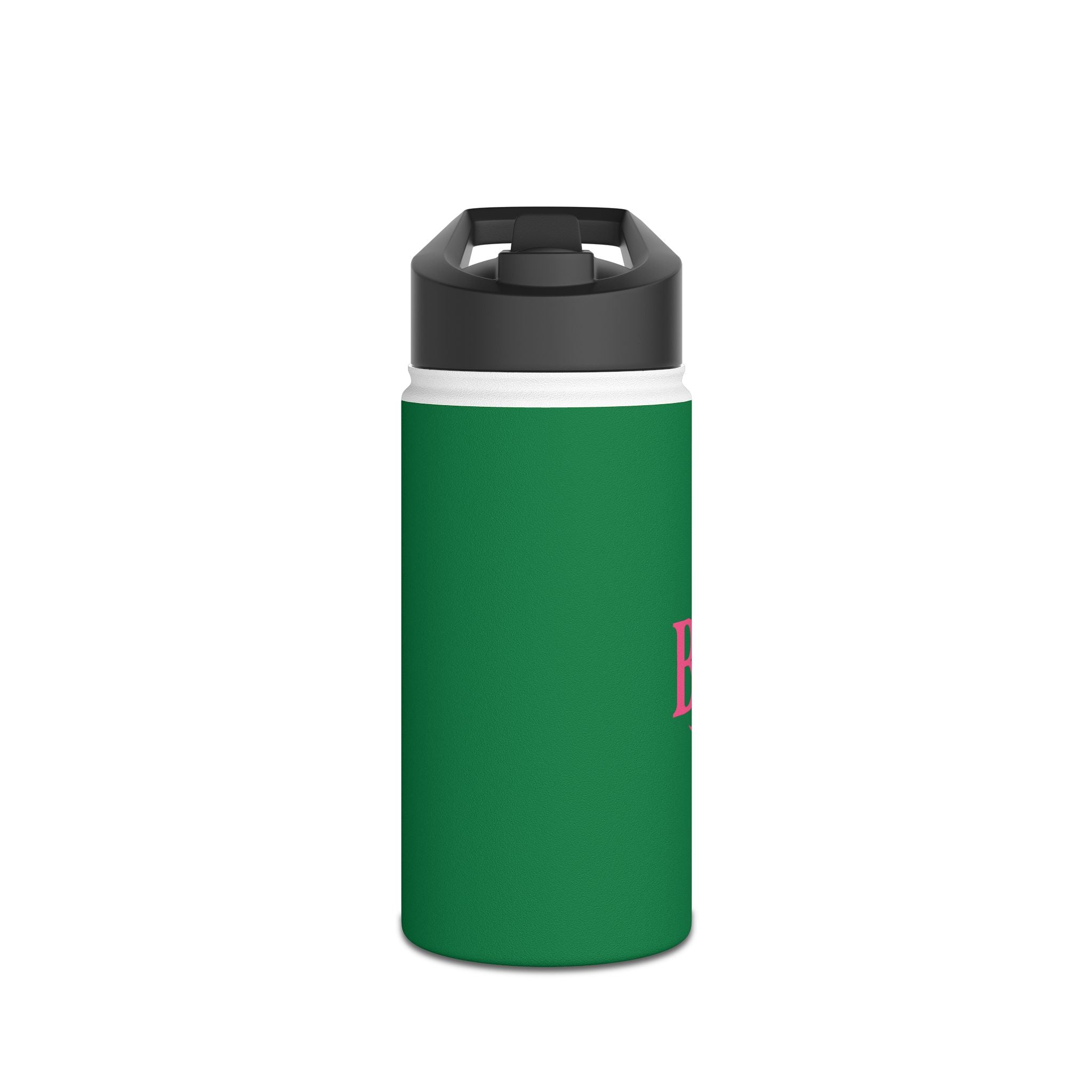 Bonita Vibes: BV Collection Stainless Steel Dark Green Water Bottle, Drinkware for Everyday Adventures, Fitness, Gifts, Eco-Friendly Product