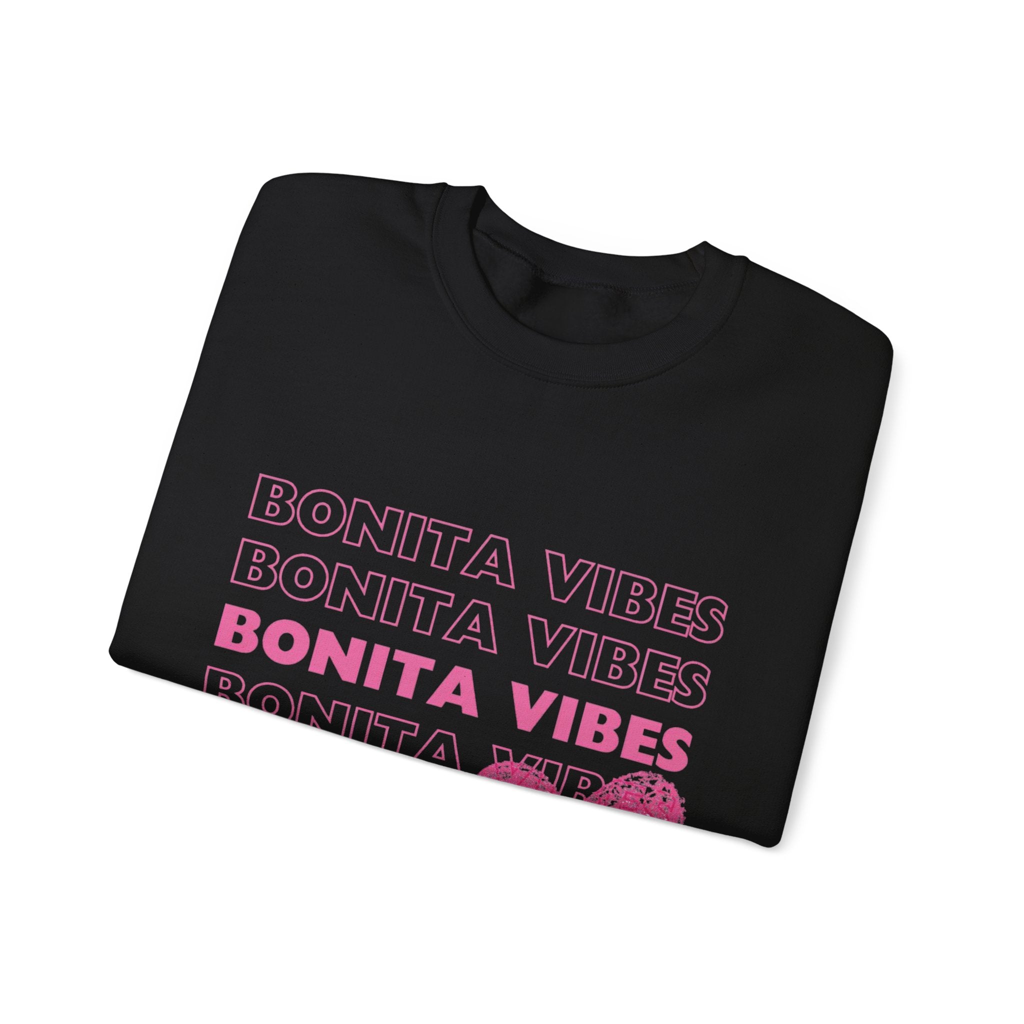 Bonita Vibes: SweetHearted Vibes Lightweight Crewneck Sweatshirt