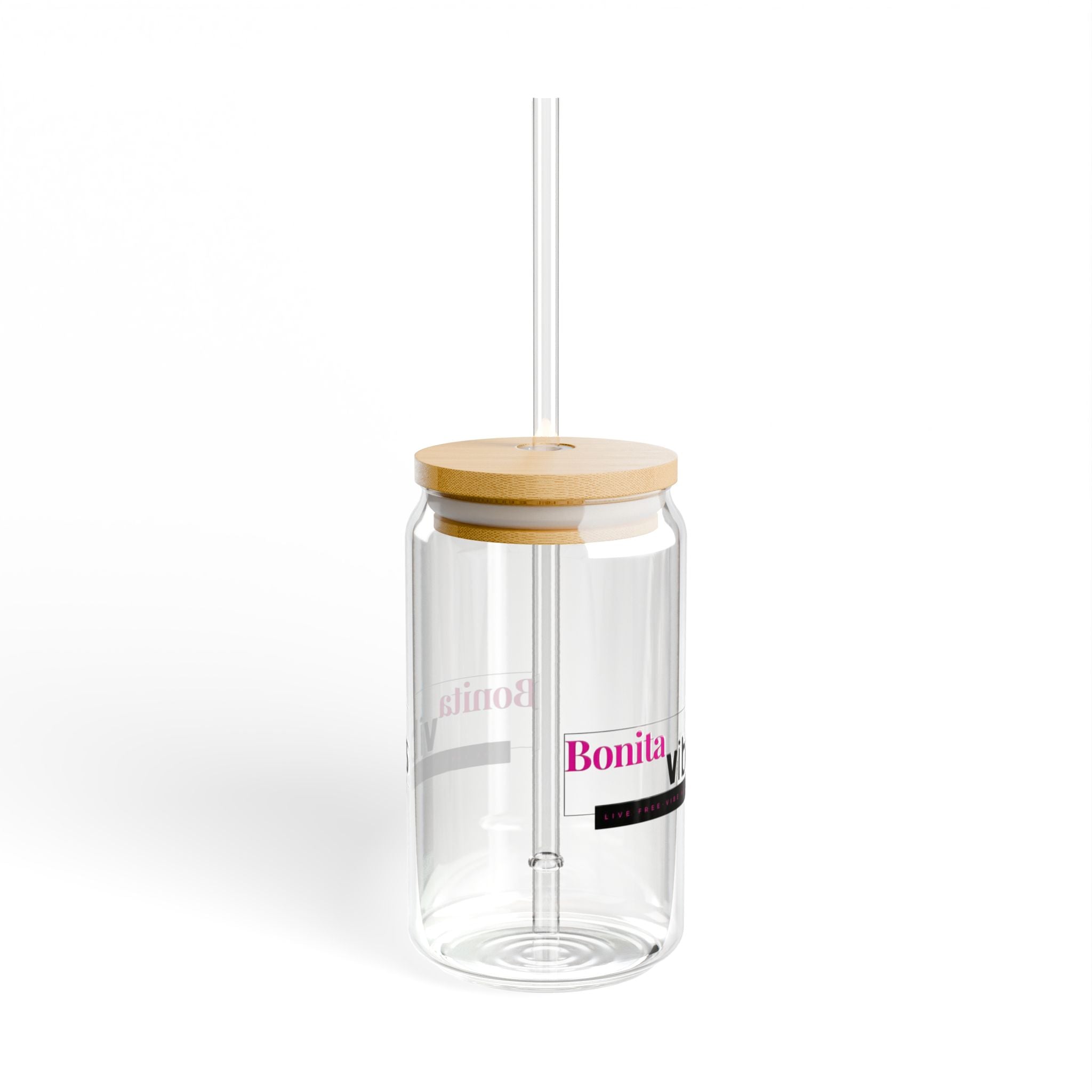 Bonita Vibes: VIBES UNLEASHED Sipper Glass, 16oz - Perfect for Relaxing at Home, Outdoor Gatherings, and Summer Parties, Eco-Friendly Drinkware, Unique [...]