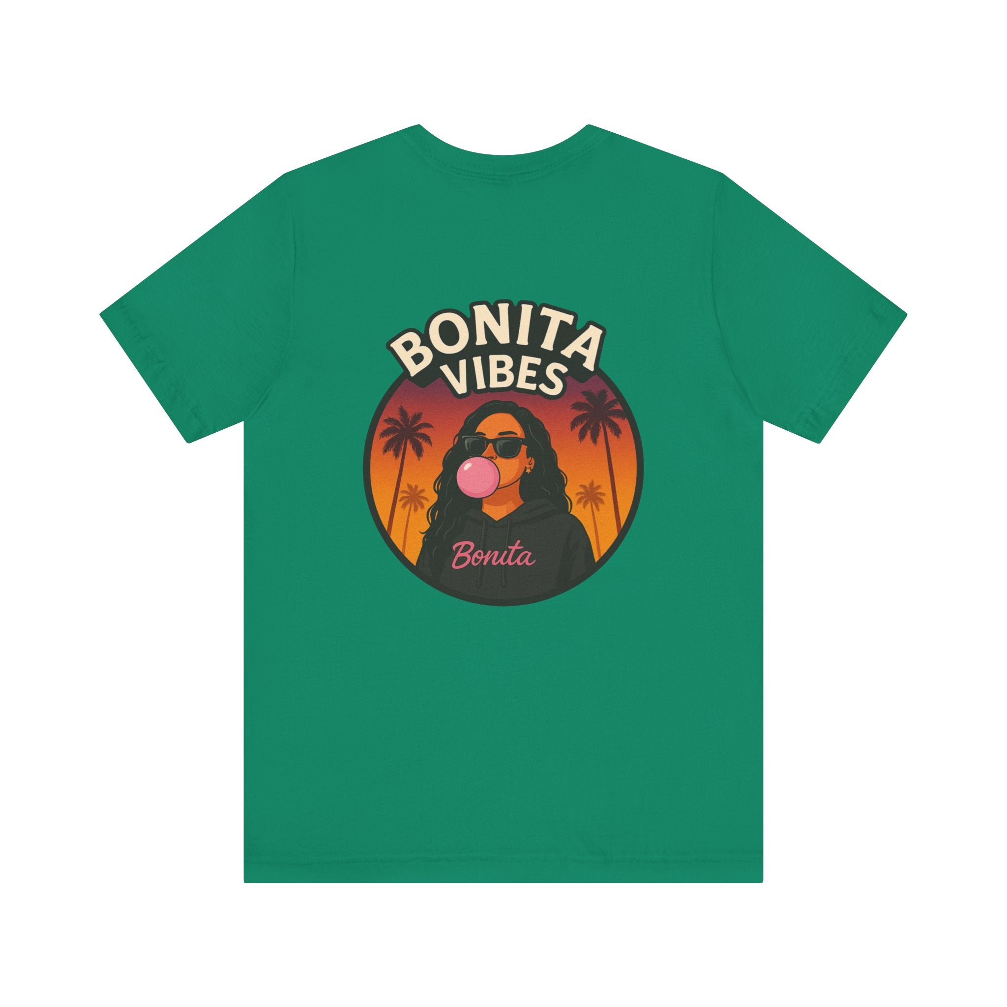 Bonita Vibes: Sunset Sway T-Shirt, Casual Wear, Gift for Beach Lovers, Trendy Graphic Tee, Fun Party Outfit