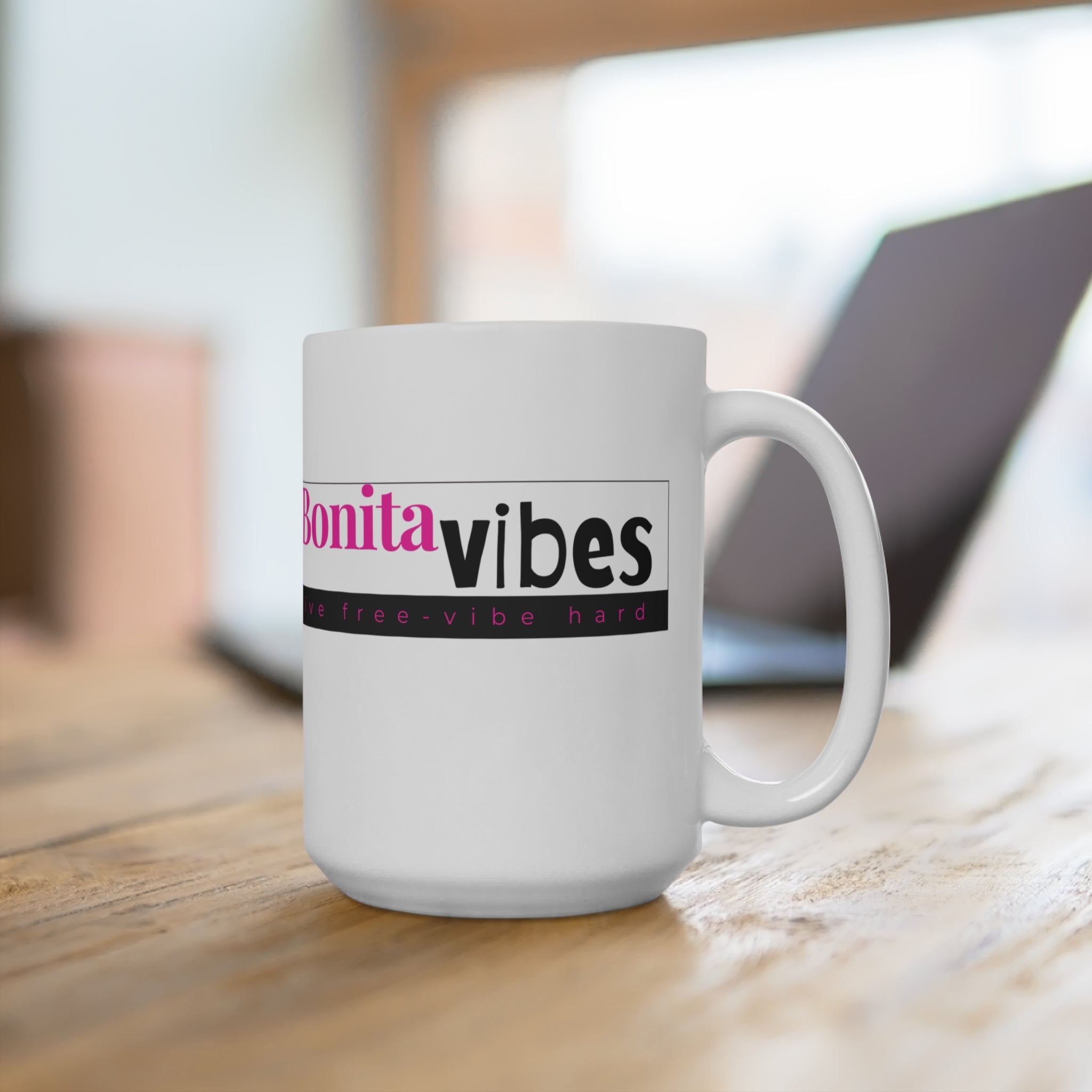 Bonita Vibes: VIBES UNLEASHED Coffee Mug 15oz