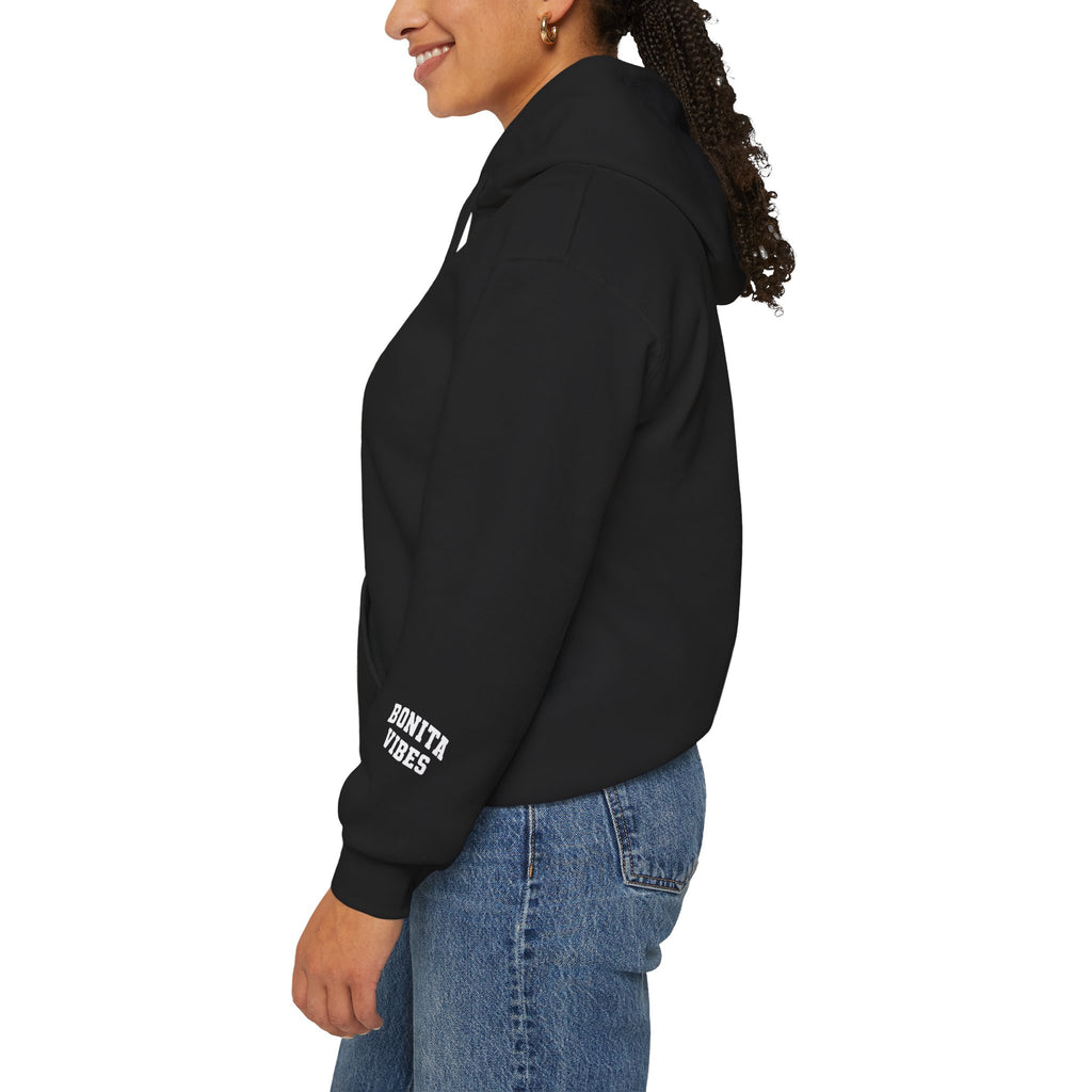 Hoodie — Bonita Vibes Minimal Graphic Pullover