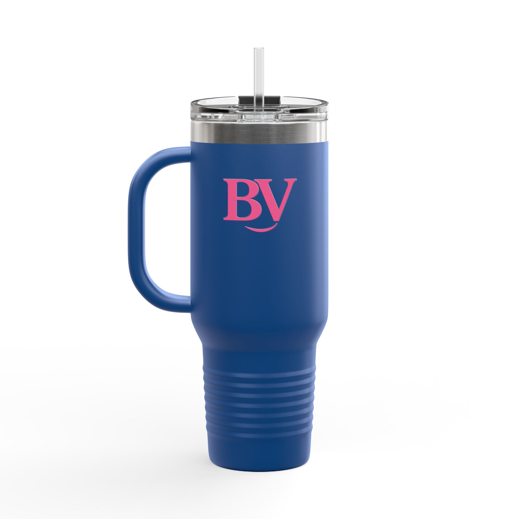 Bonita Vibes: BV Collection Stylish Travel Mug, 40oz - Perfect for Coffee Lovers, Gift for Her, Summer Picnics, On-the-Go Hydration, Personalized Travel Cup