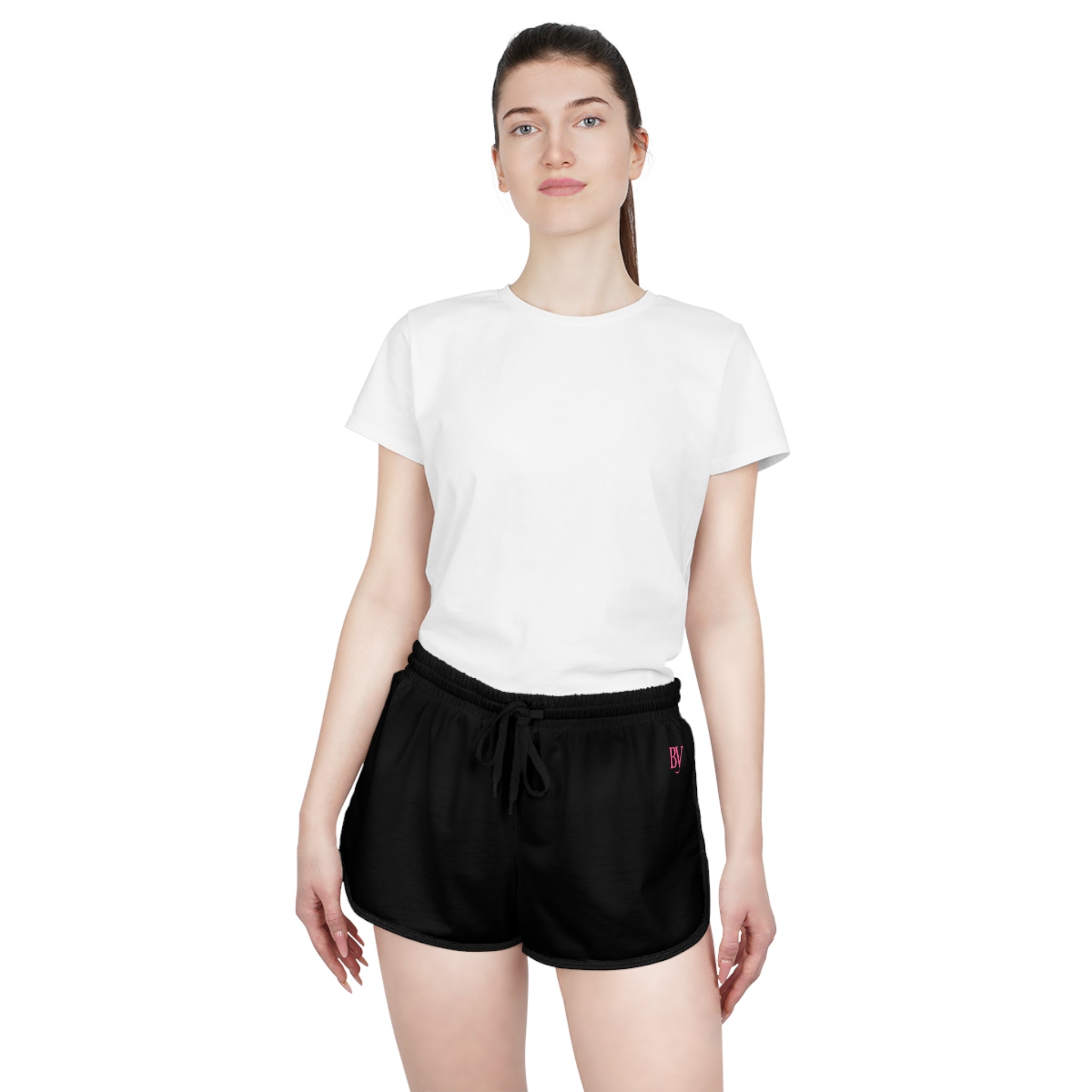 Bonita Vibes: BV Collection Women's Black Relaxed Shorts - Perfect for Summer Outings, Lounging, Beach Days, Travel, and Active Lifestyle
