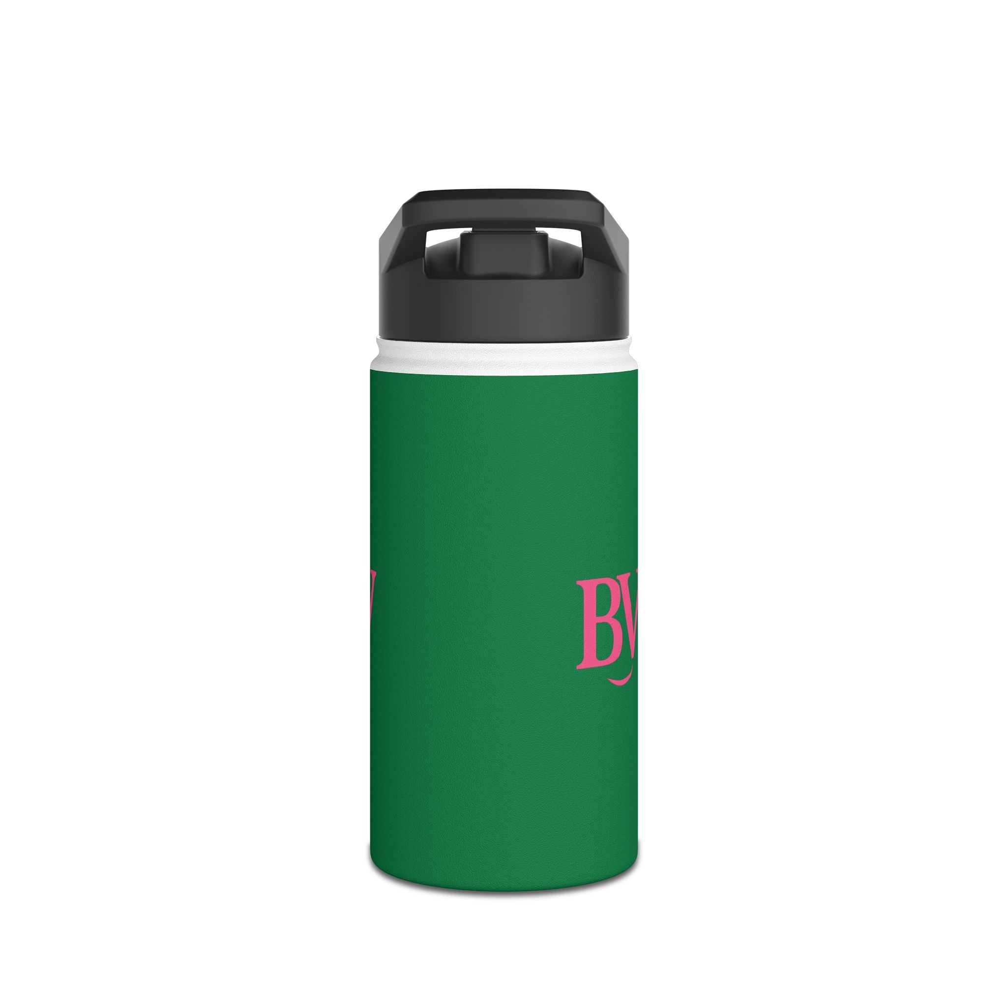 Bonita Vibes: BV Collection Stainless Steel Dark Green Water Bottle, Drinkware for Everyday Adventures, Fitness, Gifts, Eco-Friendly Product