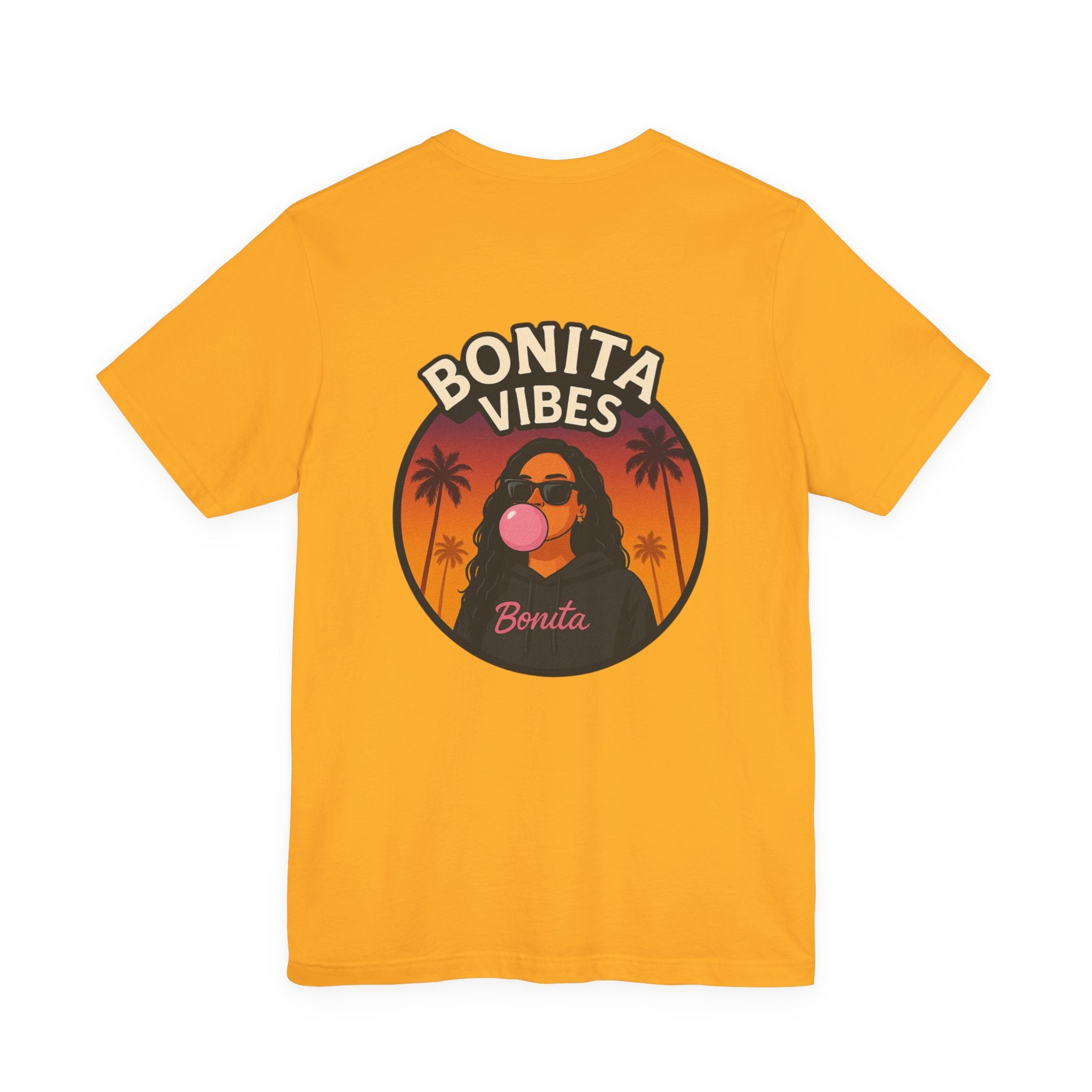 Bonita Vibes: Sunset Sway T-Shirt, Casual Wear, Gift for Beach Lovers, Trendy Graphic Tee, Fun Party Outfit