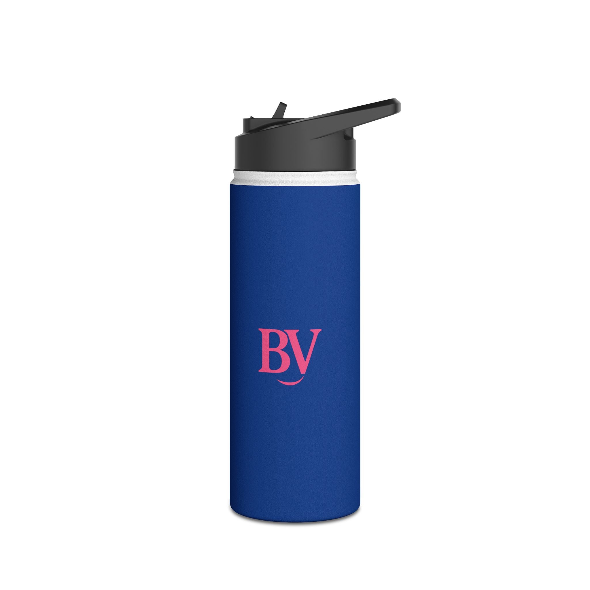Bonita Vibes: BV Collection Stainless Steel Blue Water Bottle, Drinkware for Everyday Adventures, Fitness, Gifts, Eco-Friendly Product