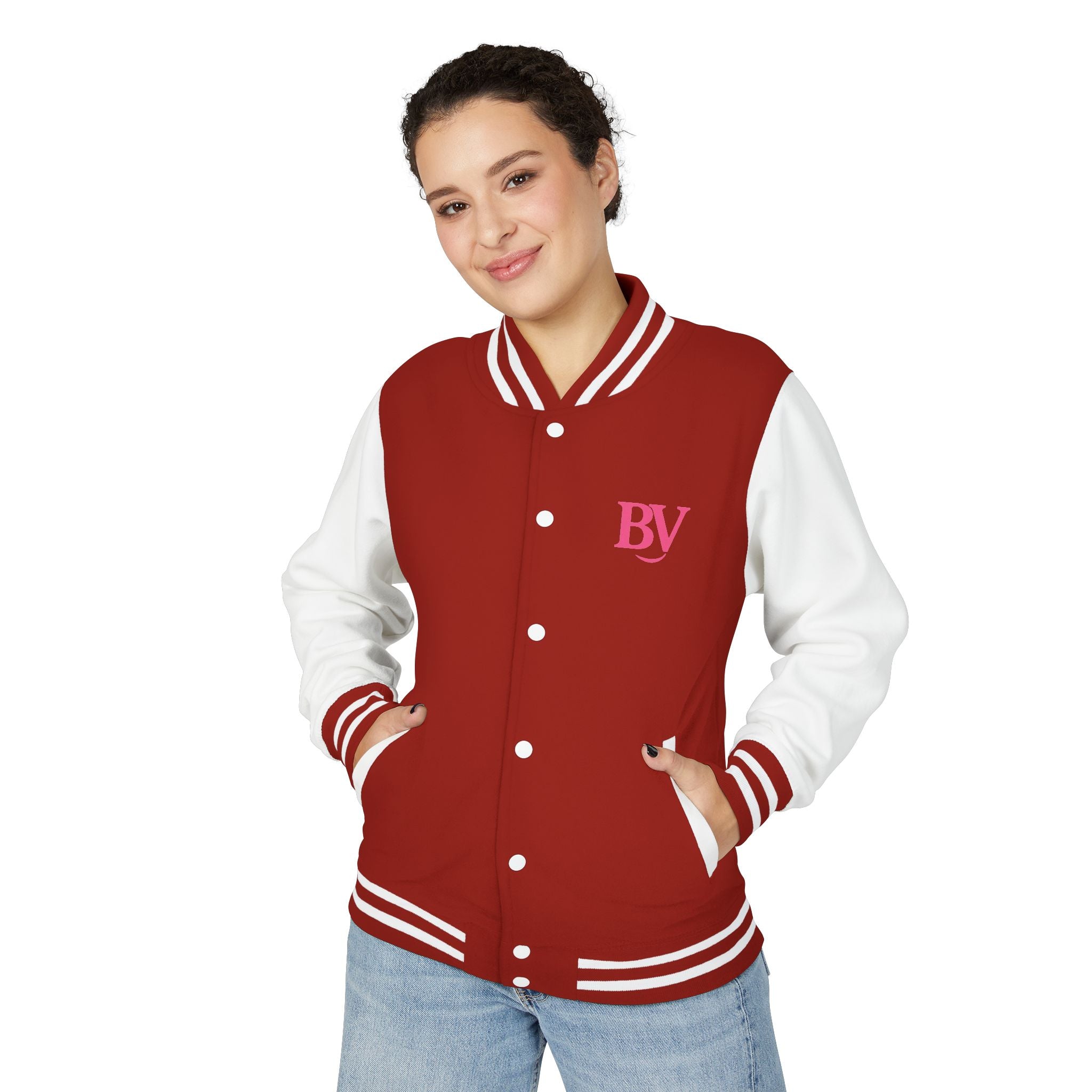 Bonita Vibes: BV Collection Letterman Jacket, Cozy Sports Jacket, College Style Jacket, Casual Wear, Trendy Outfit