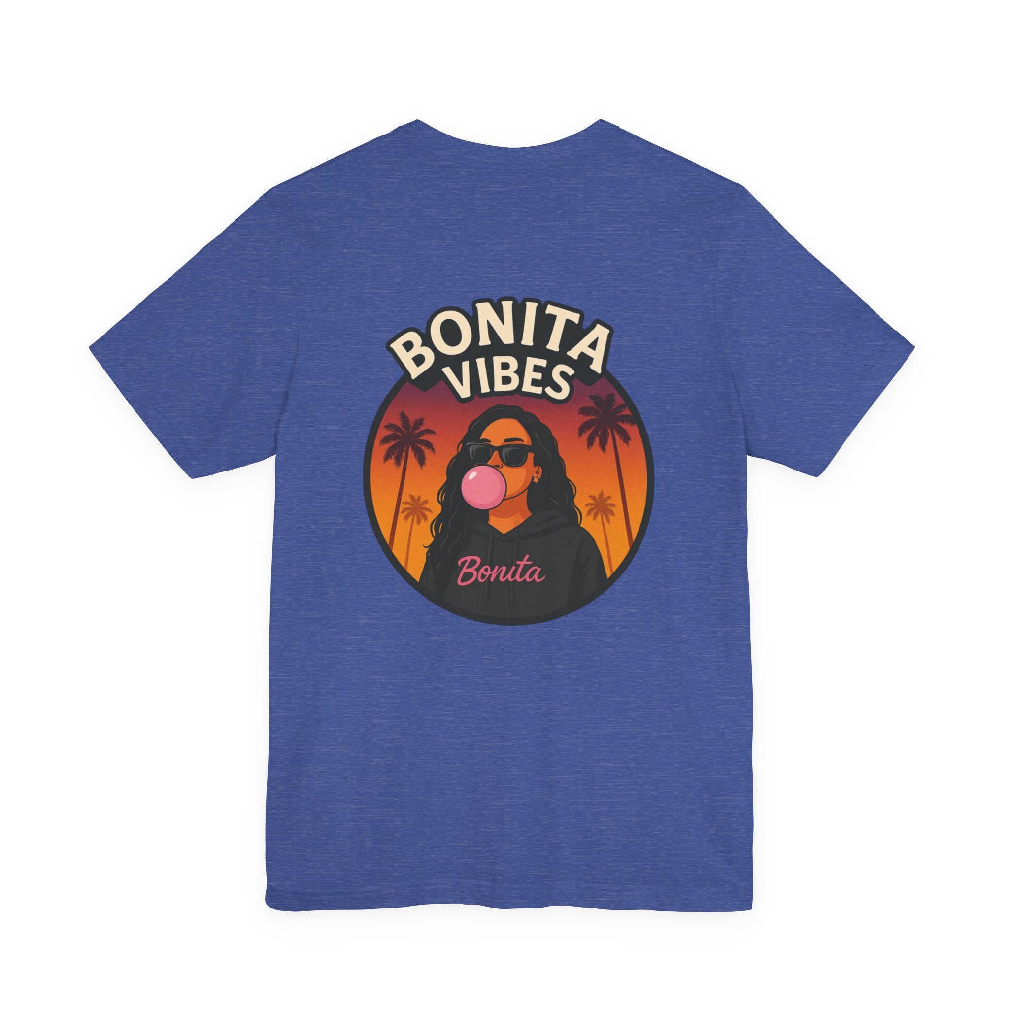 Bonita Vibes: Sunset Sway T-Shirt, Casual Wear, Gift for Beach Lovers, Trendy Graphic Tee, Fun Party Outfit
