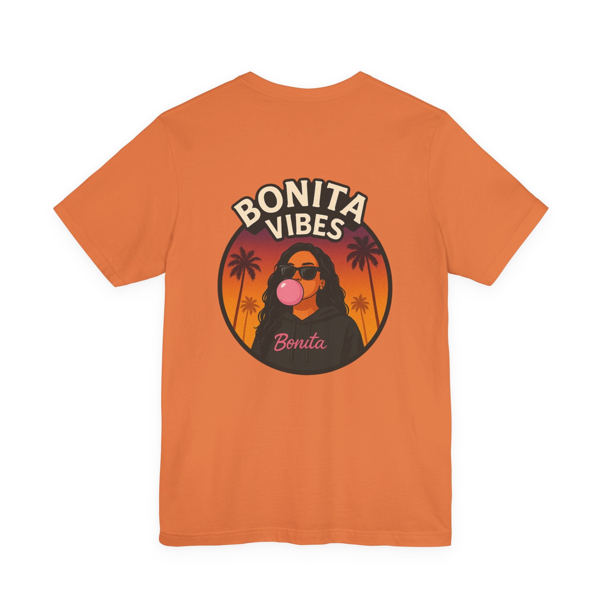 Bonita Vibes: Sunset Sway T-Shirt, Casual Wear, Gift for Beach Lovers, Trendy Graphic Tee, Fun Party Outfit
