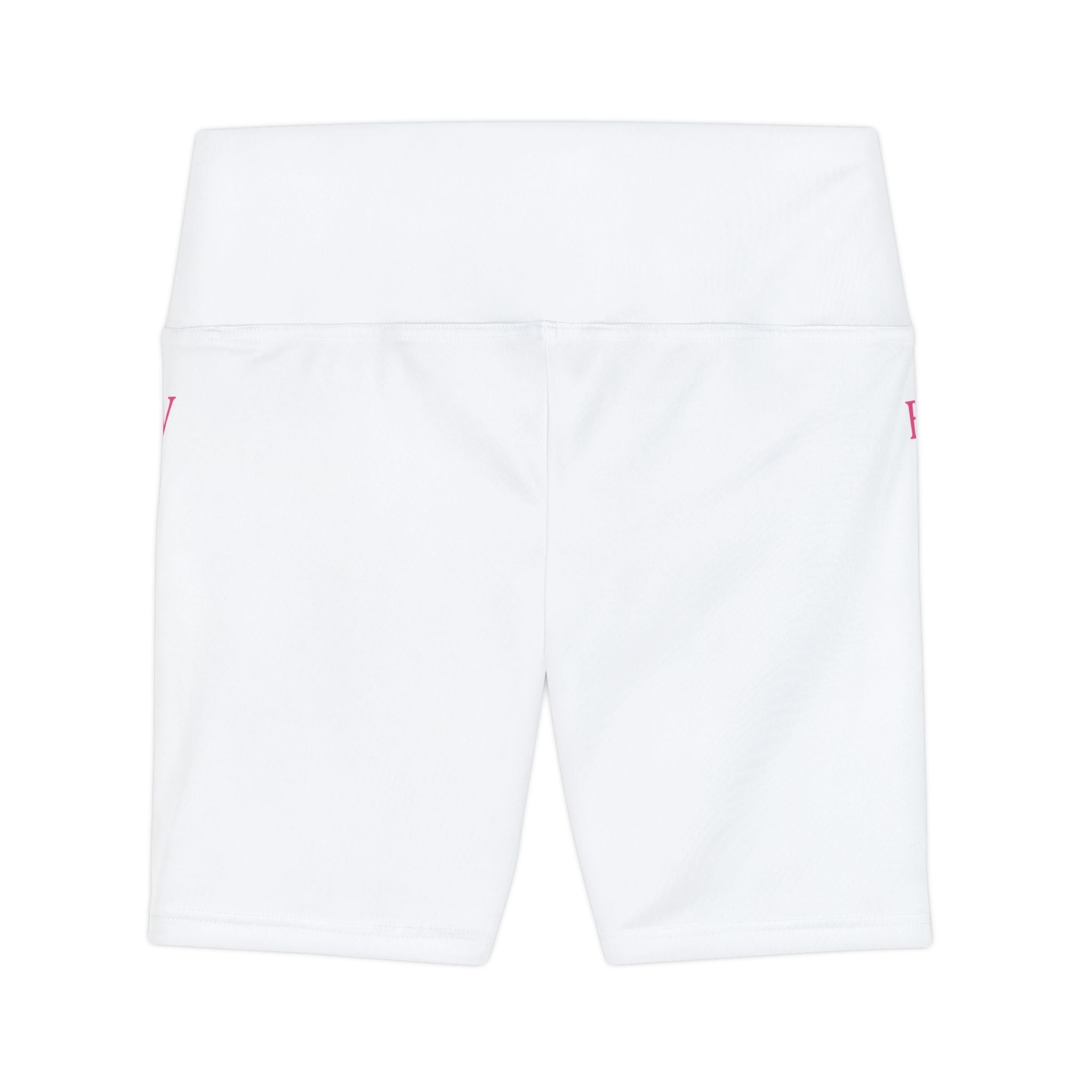 Bonita Vibes: BV Collection Women's White Workout Shorts | Comfortable Athletic Wear, Fitness Apparel, Gym Shorts, Summer Activewear, Casual Style