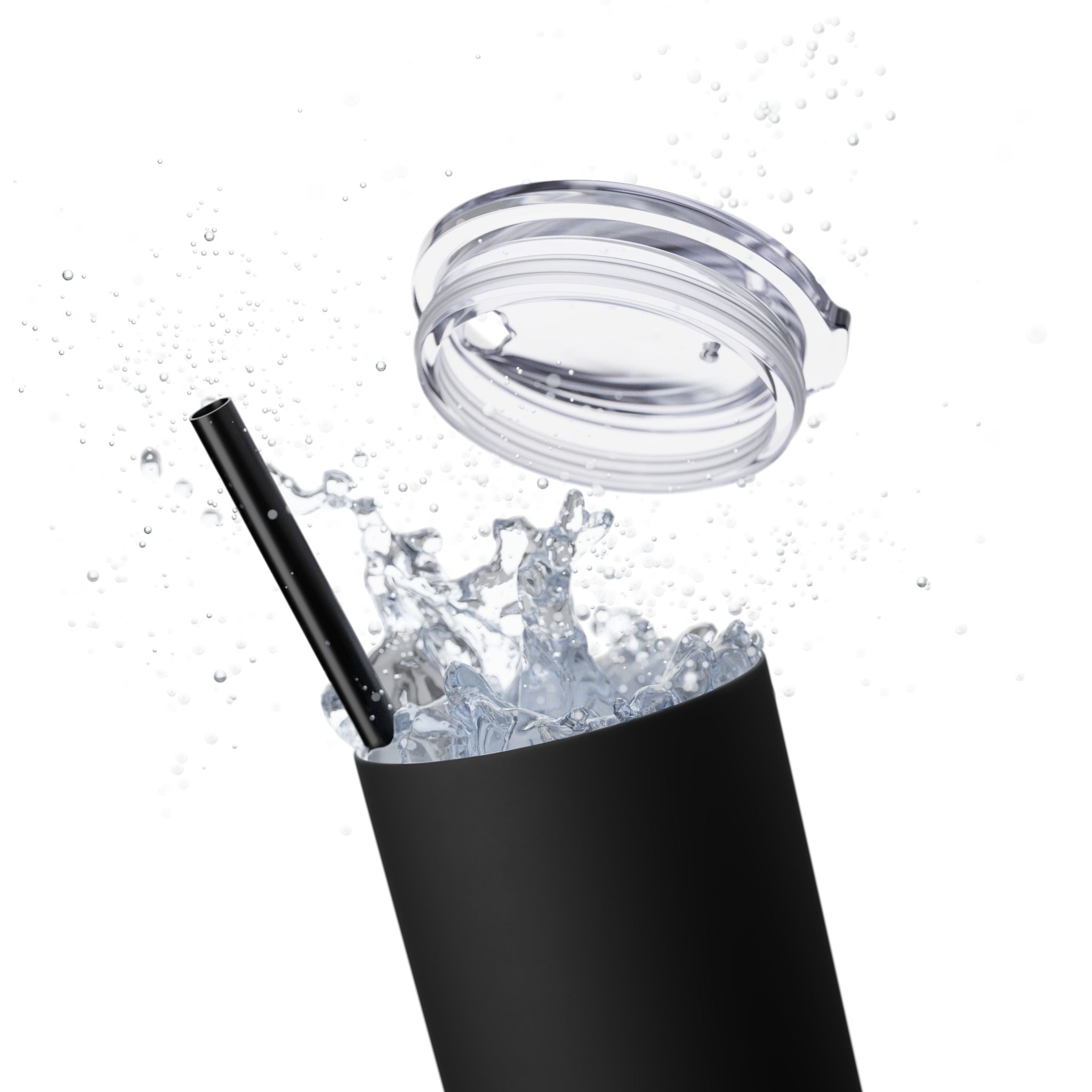 Bonita Vibes: VIBES UNLEASHED Stylish Skinny Tumbler, Perfect for Daily Hydration, Gifts, Home Office, Travel Mug, Summer Fun, Eco-Friendly Drinkware