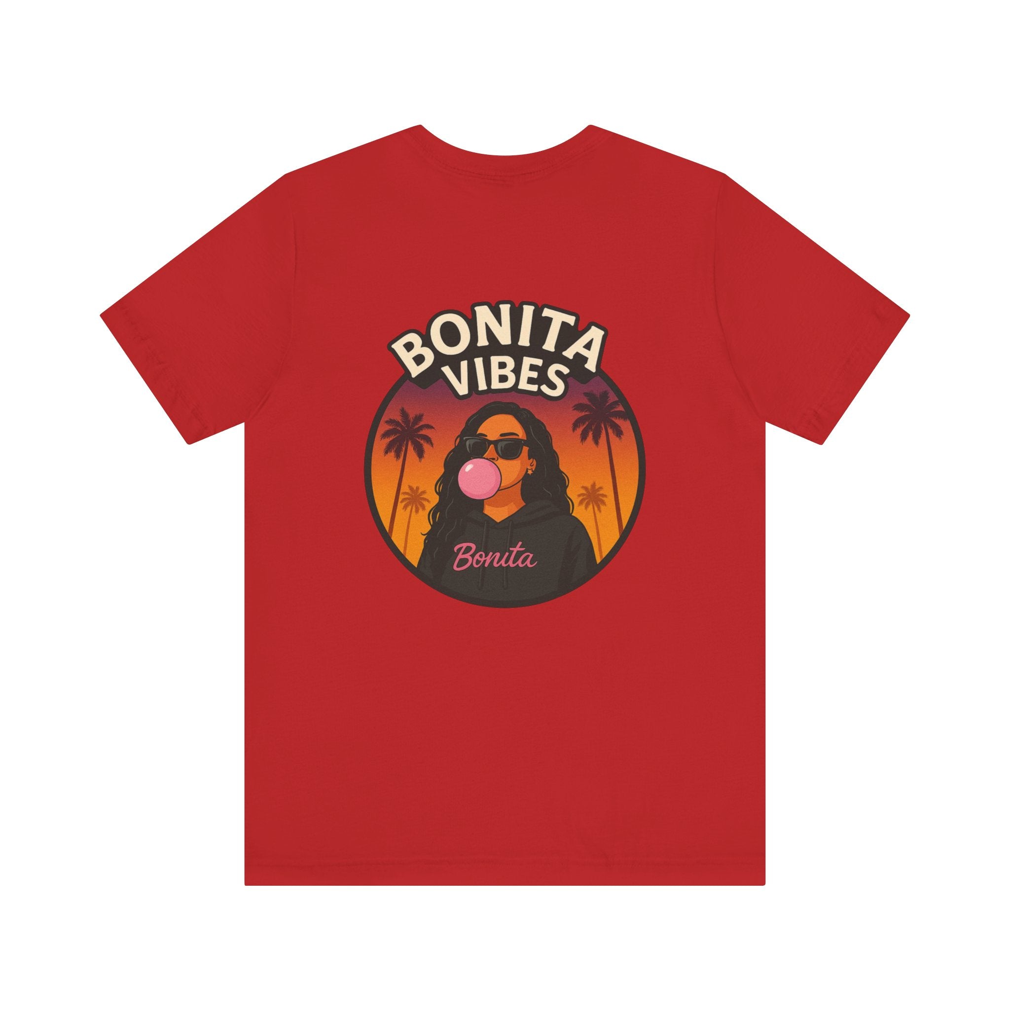 Bonita Vibes: Sunset Sway T-Shirt, Casual Wear, Gift for Beach Lovers, Trendy Graphic Tee, Fun Party Outfit