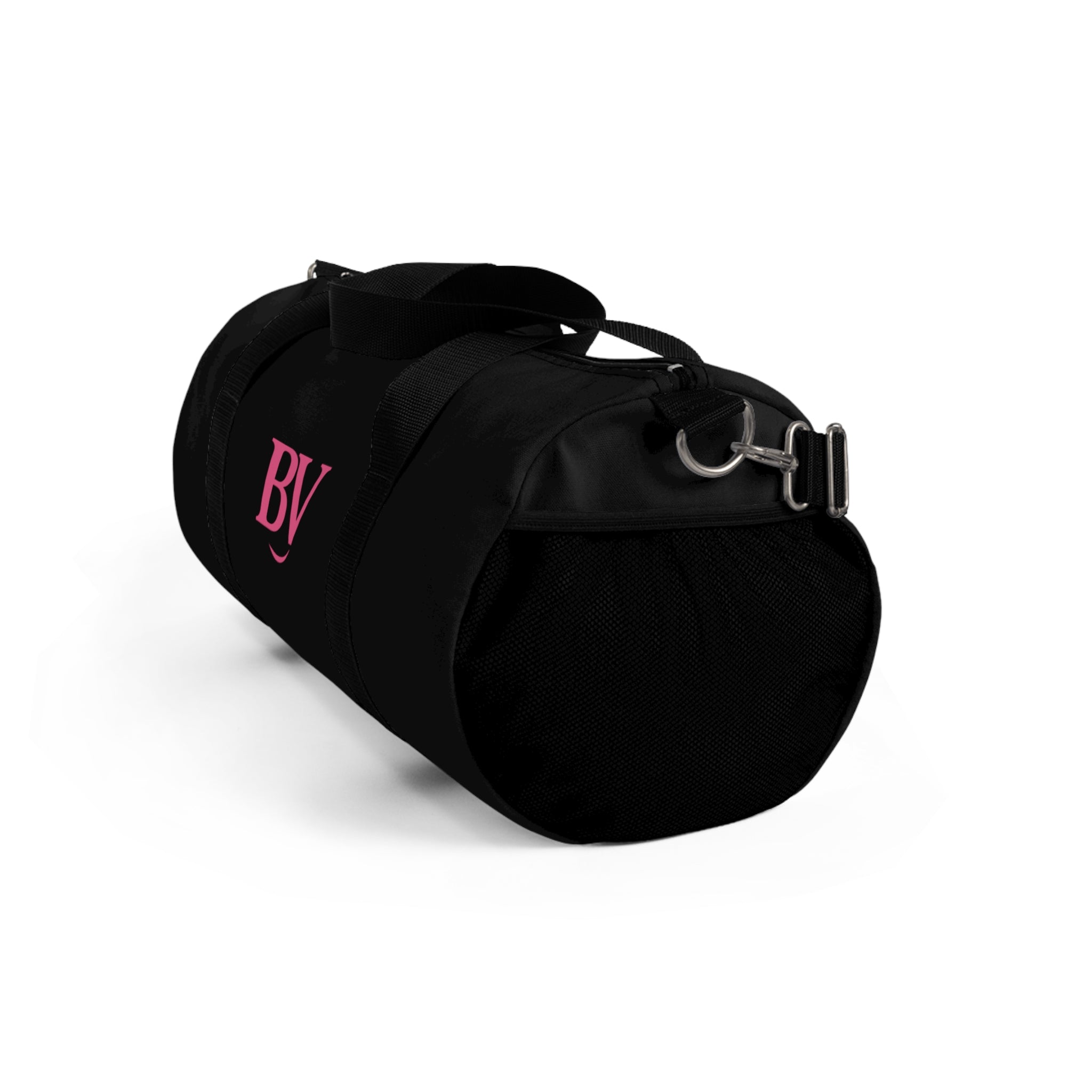 Bonita Vibes: BV Collection Black Duffel Bag - Perfect Travel Companion for Fitness, Weekend Getaways, Gym, and More - Stylish and Functional