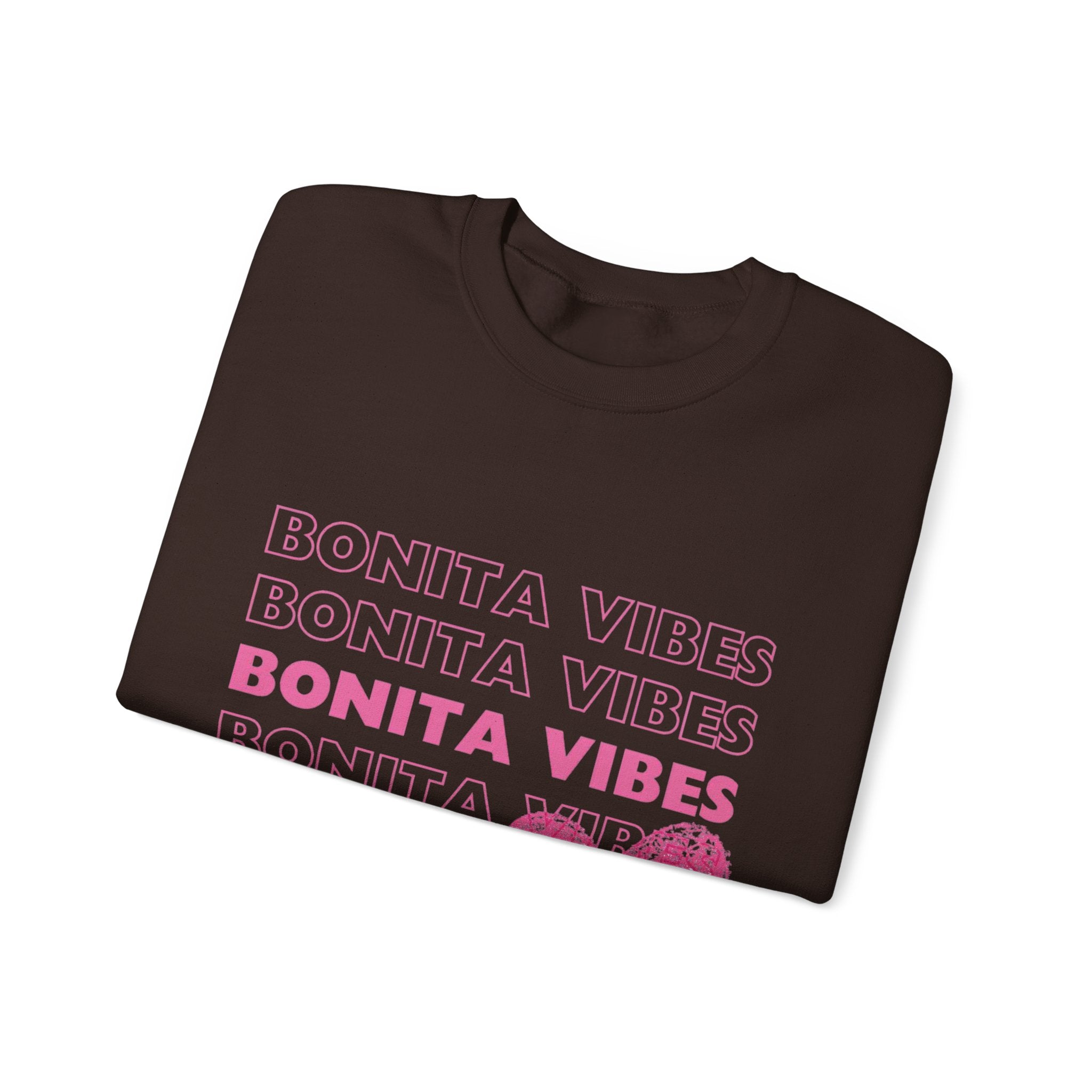 Bonita Vibes: SweetHearted Vibes Lightweight Crewneck Sweatshirt