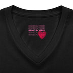 SweetHearted Vibes V-Neck Tee