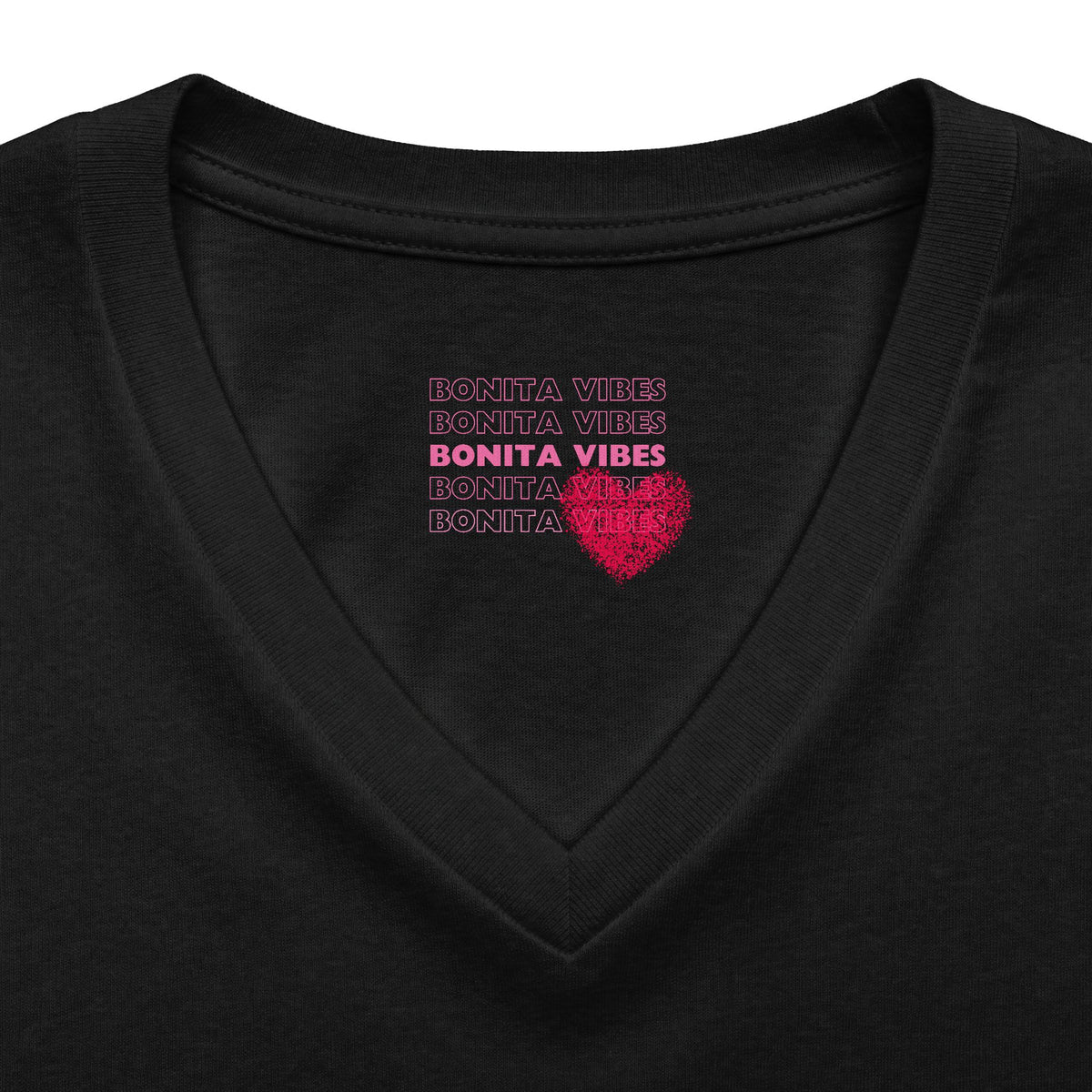 SweetHearted Vibes V-Neck Tee
