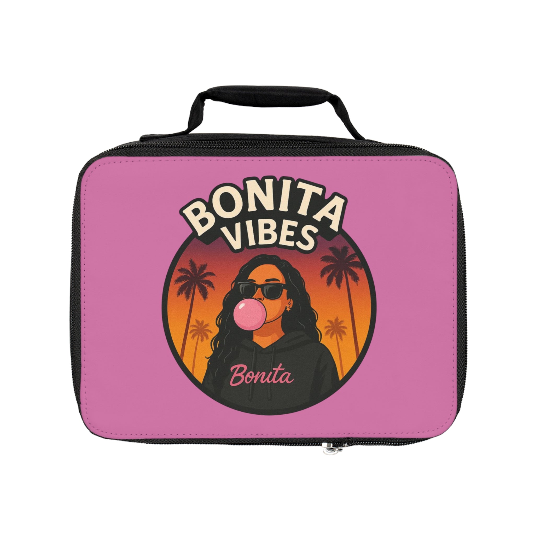 Bonita Vibes: Sunset Sway Light Pink Lunch Bag, Stylish Insulated Lunch Tote for Women, Perfect for Work or School, Ideal Gift for Birthdays, Picnics, and [...]