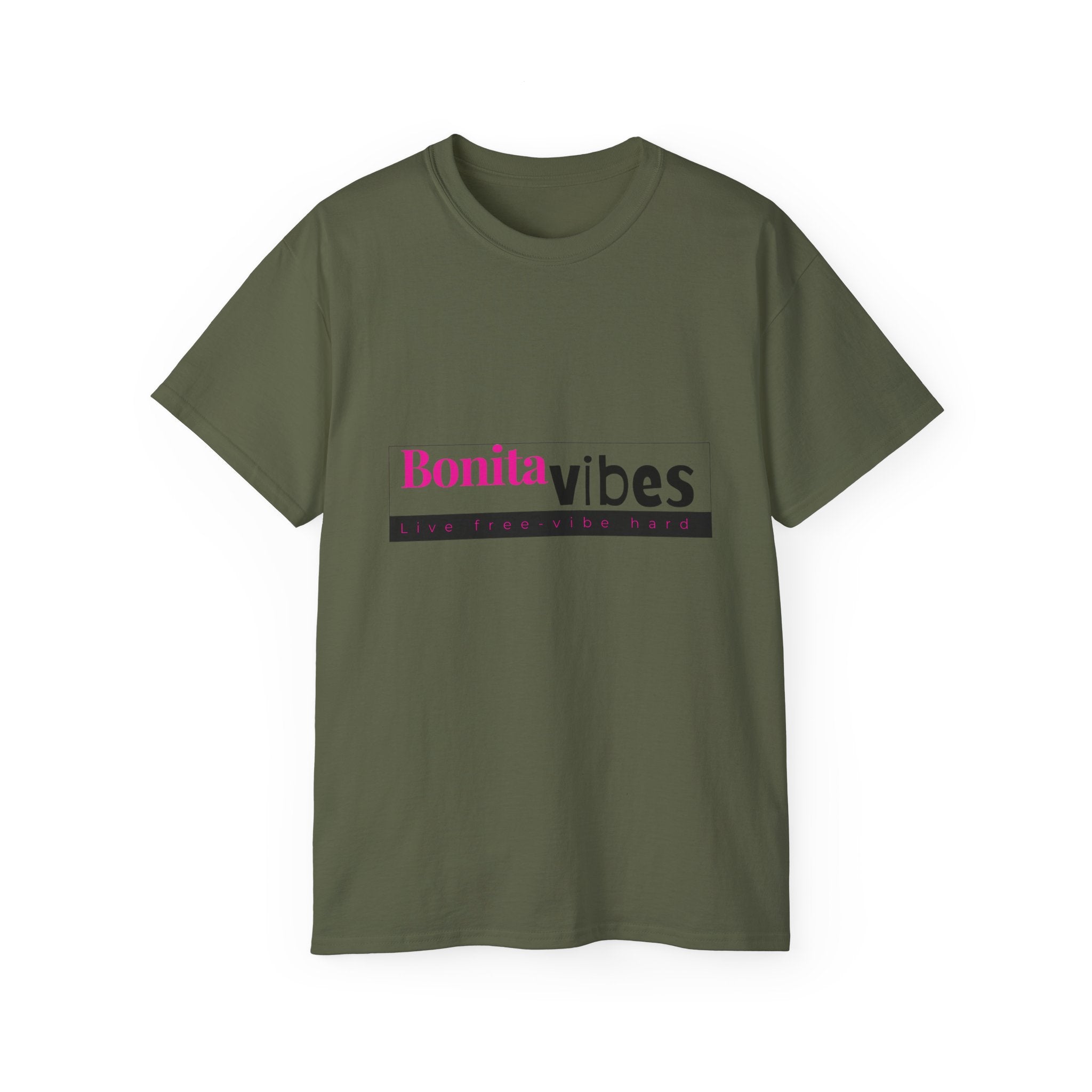 Bonita Vibes: VIBES UNLEASHED Ultra Cotton Tee, Casual T-Shirt, Gift for Her, Trendy Apparel, Summer Fashion, Fun Graphic Tee