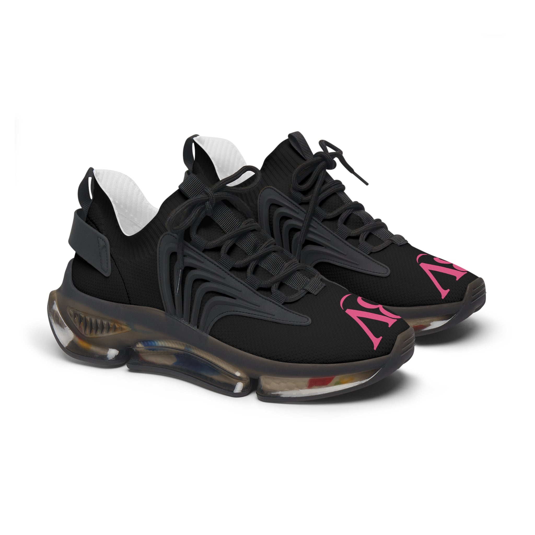 Bonita Vibes: BV Collection Trendy Women's Black Mesh Sneakers - Stylish Athletic Footwear for Everyday, Casual Outings, and Weekend Wear, Lightweight Comfort, BV Design