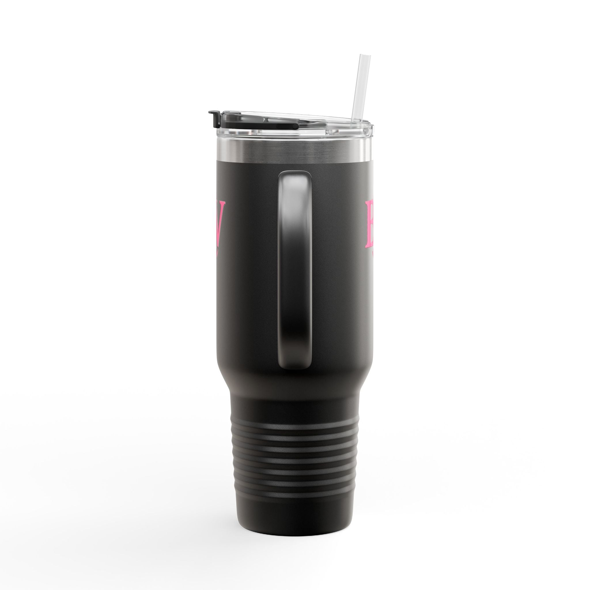 Bonita Vibes: BV Collection Stylish Travel Mug, 40oz - Perfect for Coffee Lovers, Gift for Her, Summer Picnics, On-the-Go Hydration, Personalized Travel Cup