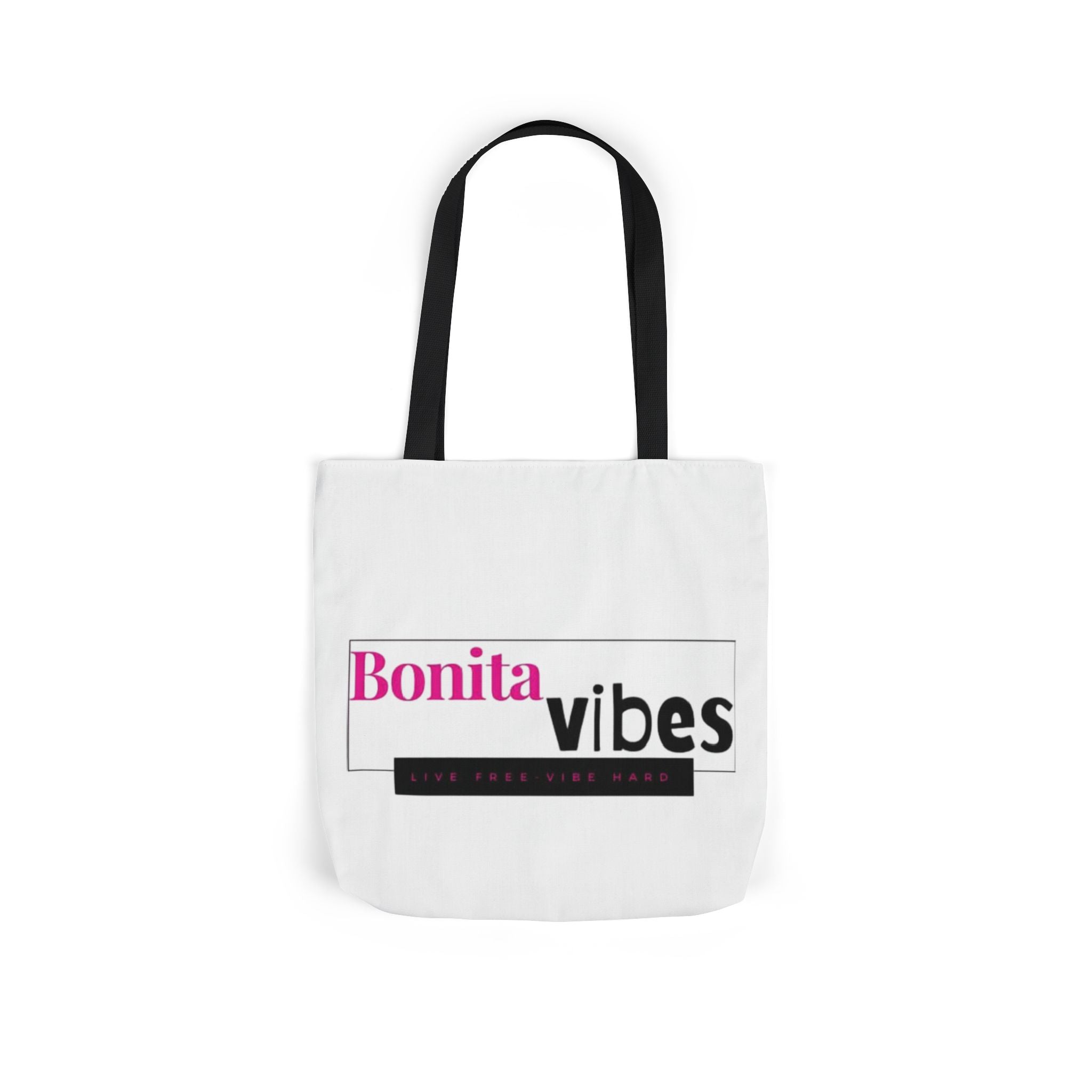 Bonita Vibes: VIBES UNLEASHED Tote Bag - Stylish Carry-All for Every Occasion, Eco-Friendly, Chic Shopper, Gift for Friends, Everyday Essentials