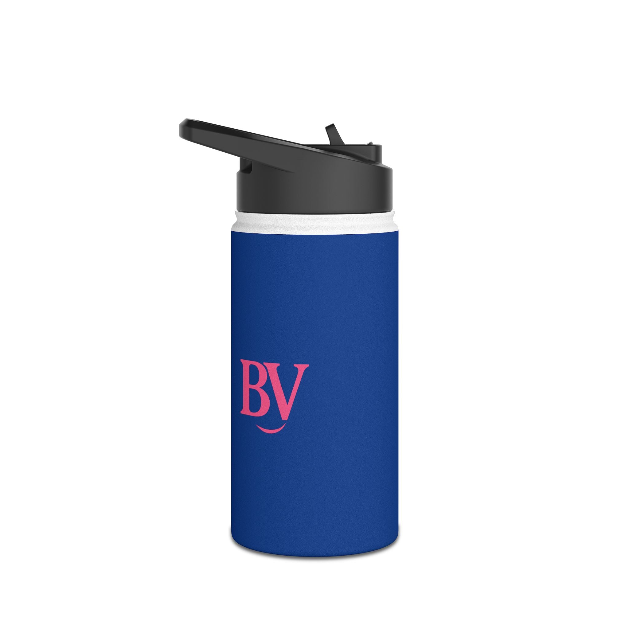 Bonita Vibes: BV Collection Stainless Steel Blue Water Bottle, Drinkware for Everyday Adventures, Fitness, Gifts, Eco-Friendly Product