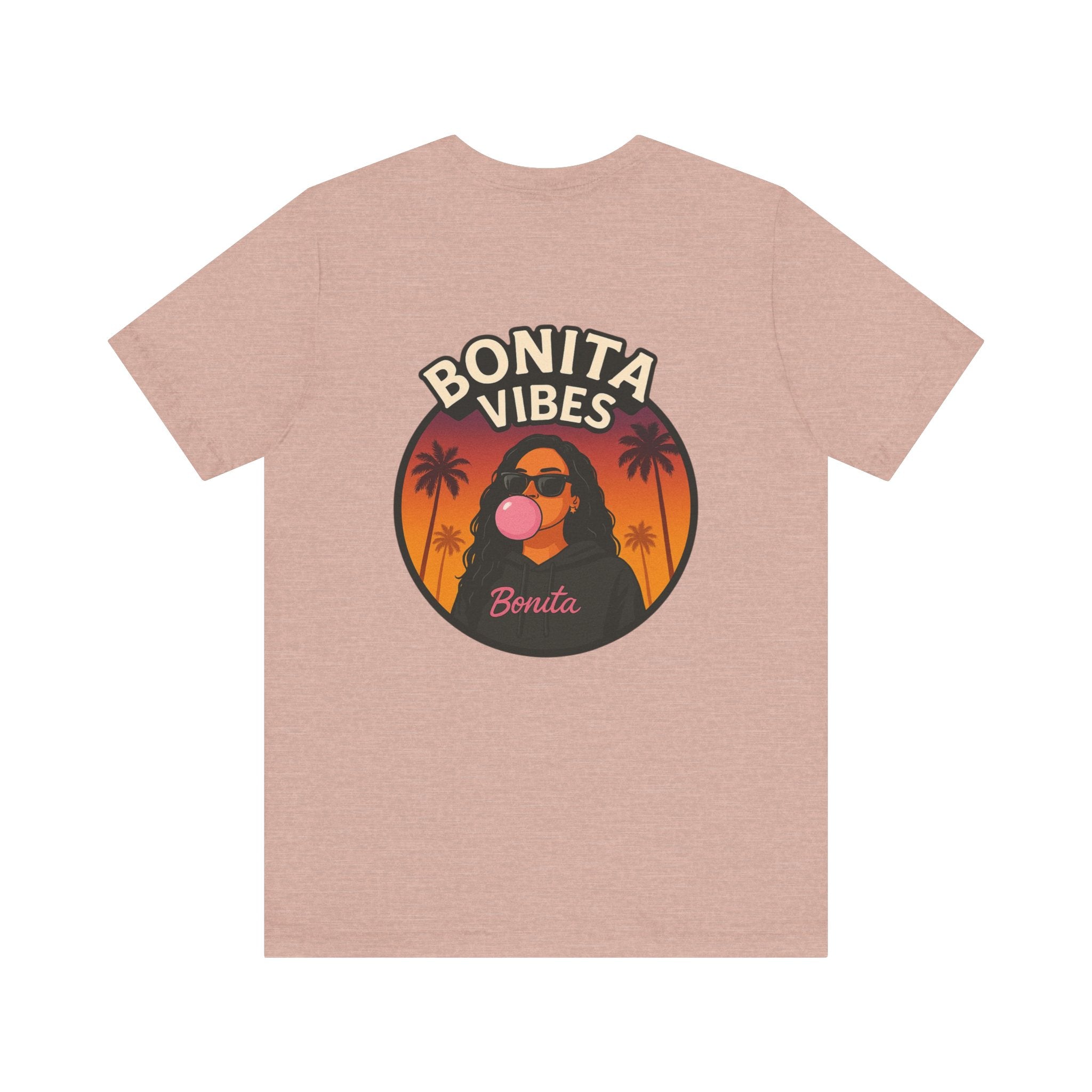 Bonita Vibes: Sunset Sway T-Shirt, Casual Wear, Gift for Beach Lovers, Trendy Graphic Tee, Fun Party Outfit