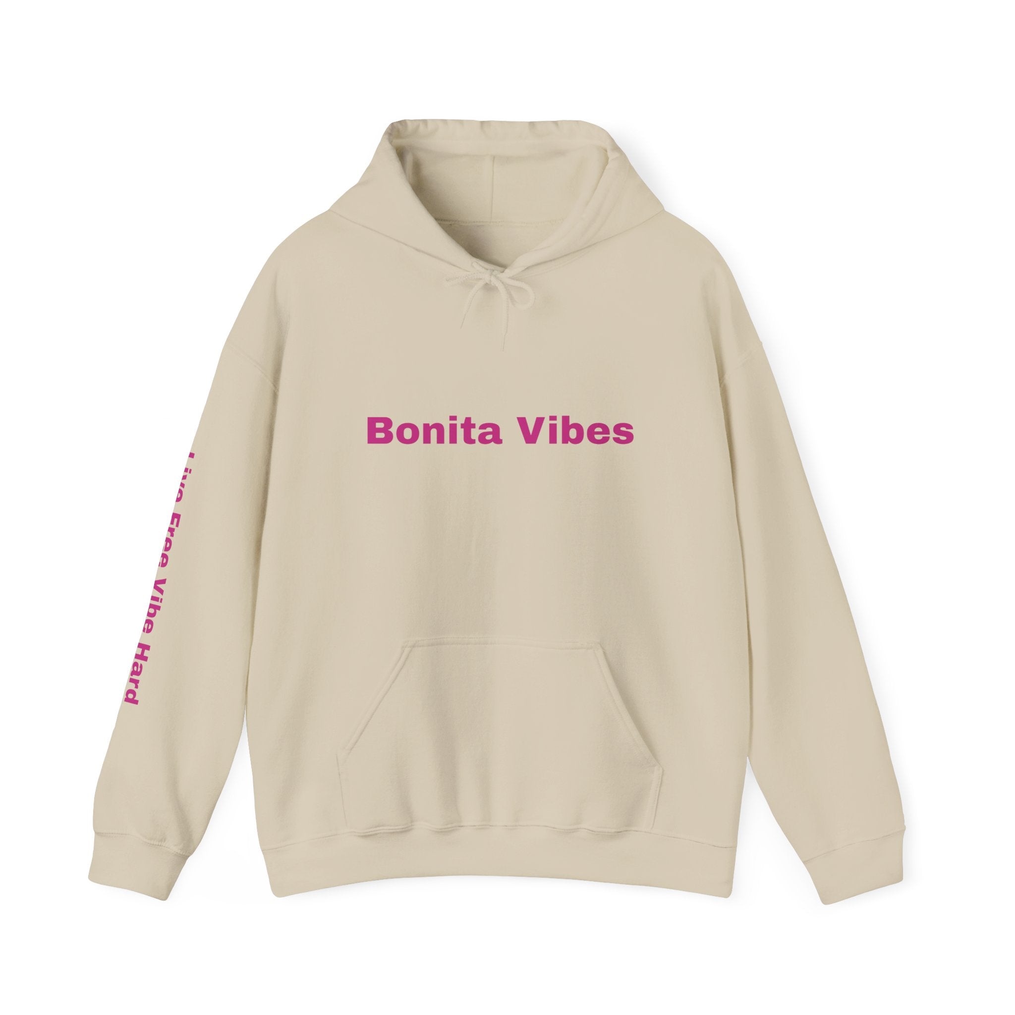 Bonita Vibes Hooded Sweatshirt | Cozy Woman's Pullover | Perfect for Casual Outings, Gifts, or Relaxing Days