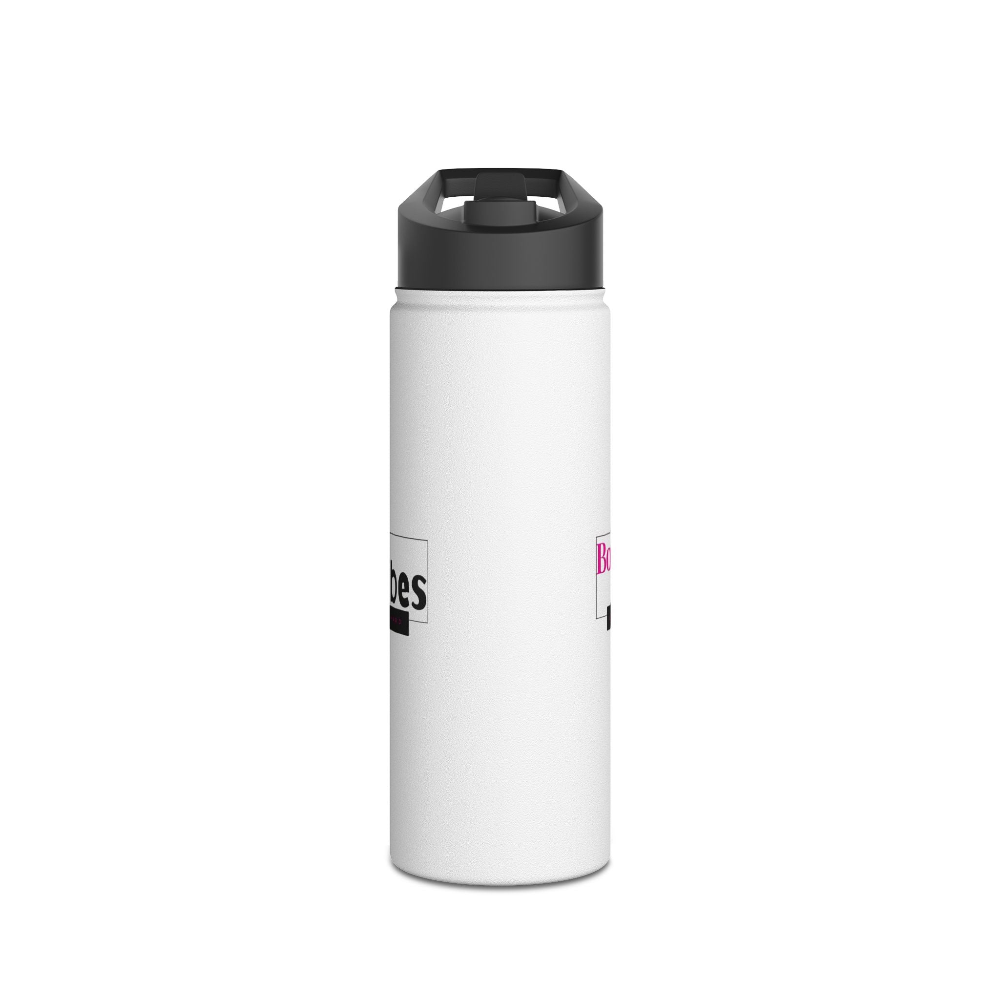 Bonita Vibes: VIBES UNLEASHED Stainless Steel White Water Bottle - Motivational Drink Container for Fitness, Travel, and Gifting, Eco-Friendly Hydration Vessel, [...]
