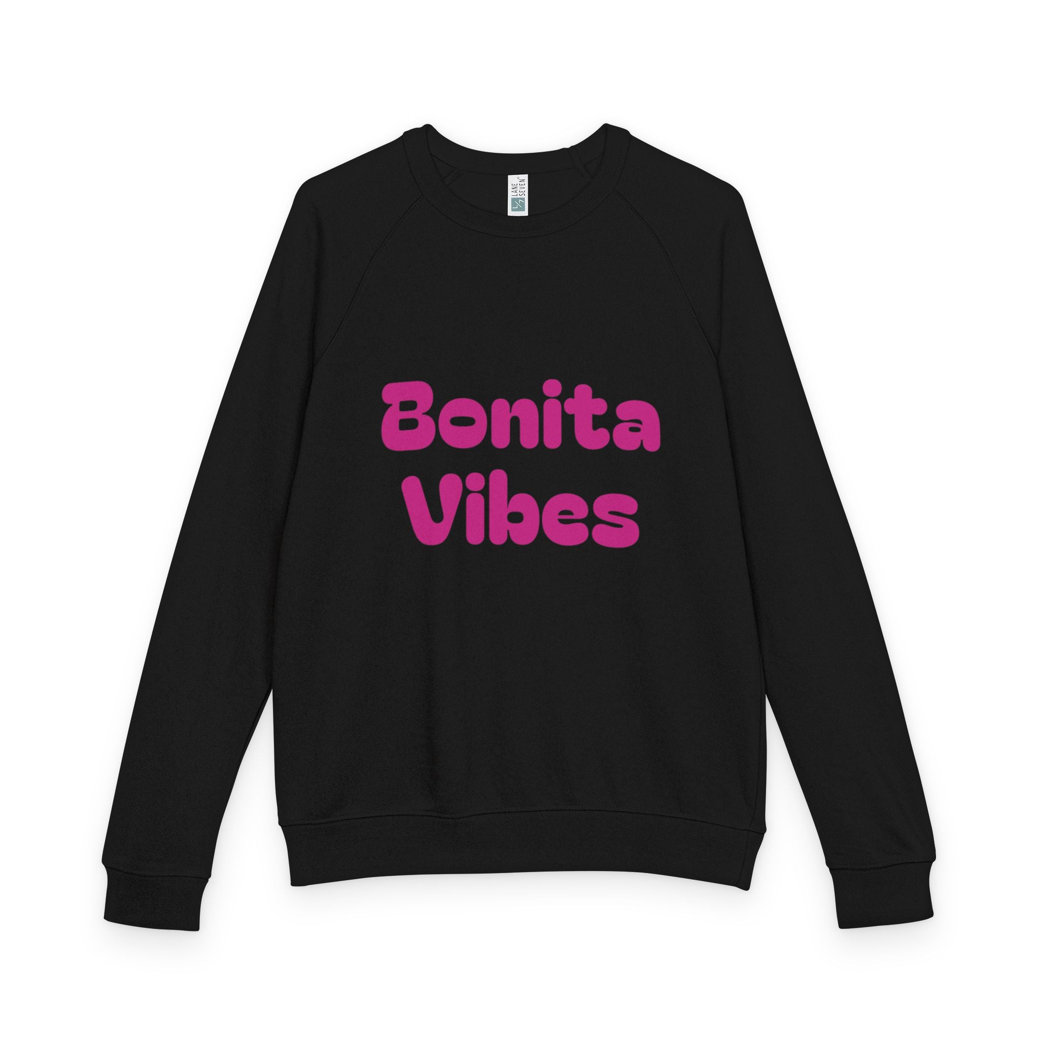Bonita Vibes: Sunset Sway Crewneck Sweatshirt - Cozy Casual Wear, Gift for Her, Trendy Fashion, Summer Vibes, Graphic Sweater