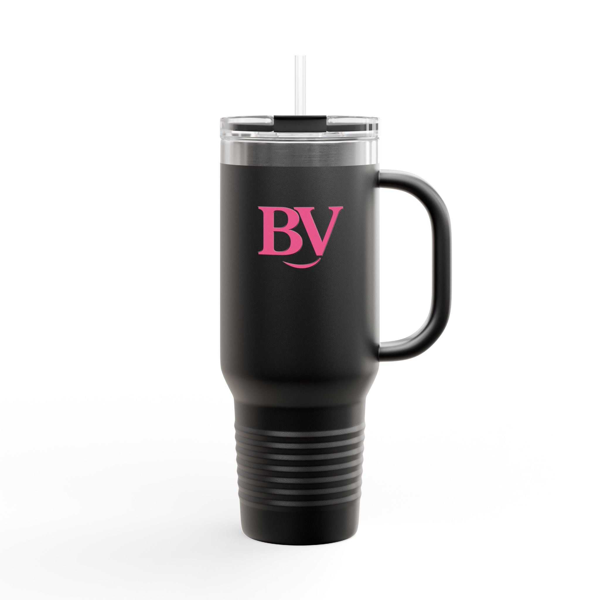 Bonita Vibes: BV Collection Stylish Travel Mug, 40oz - Perfect for Coffee Lovers, Gift for Her, Summer Picnics, On-the-Go Hydration, Personalized Travel Cup