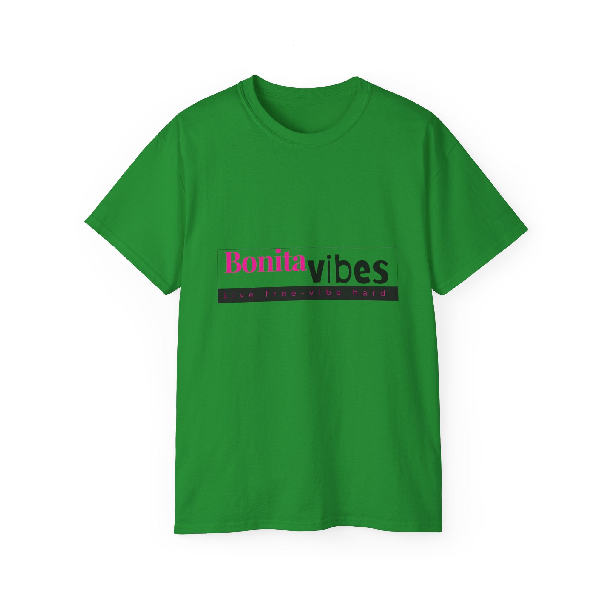 Bonita Vibes: VIBES UNLEASHED Ultra Cotton Tee, Casual T-Shirt, Gift for Her, Trendy Apparel, Summer Fashion, Fun Graphic Tee