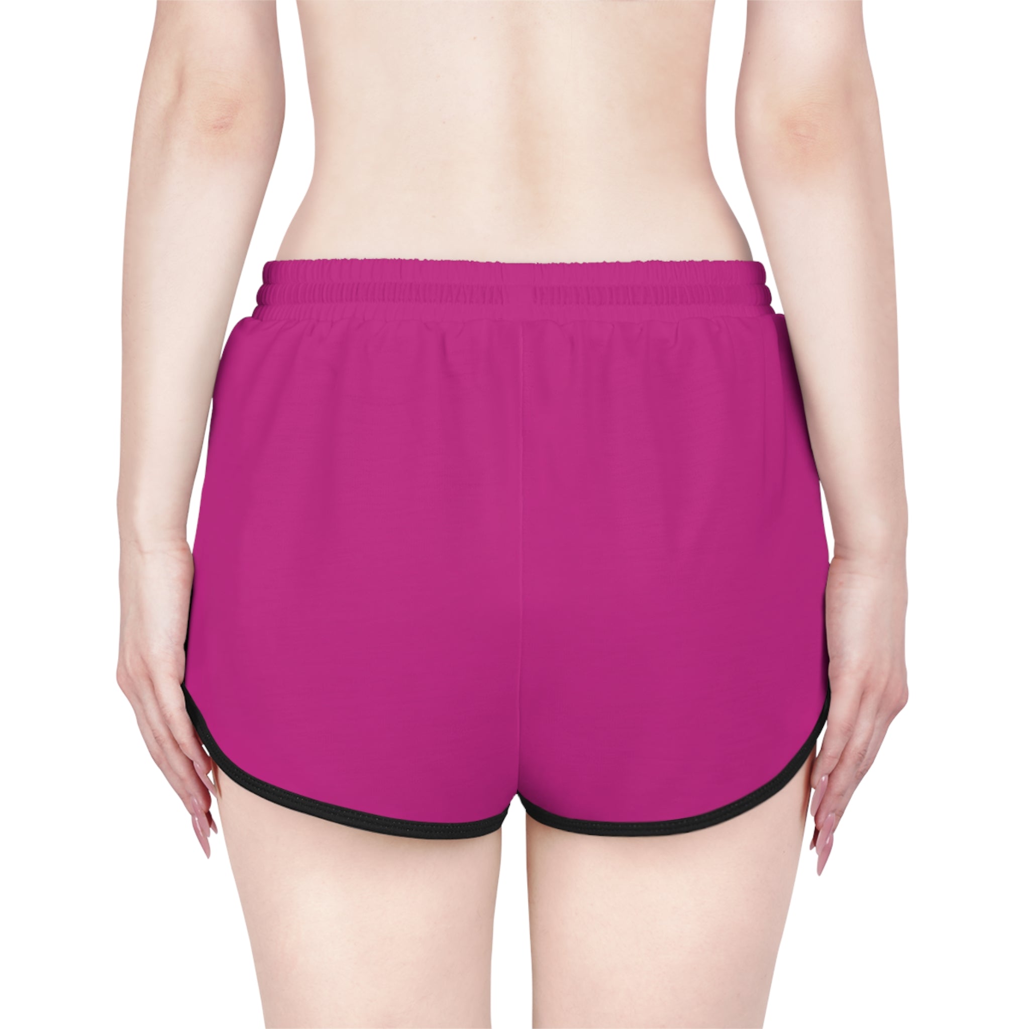 Bonita Vibes: BV Collection Women's Dark Pink Relaxed Shorts - Perfect for Summer Outings, Lounging, Beach Days, Travel, and Active Lifestyle