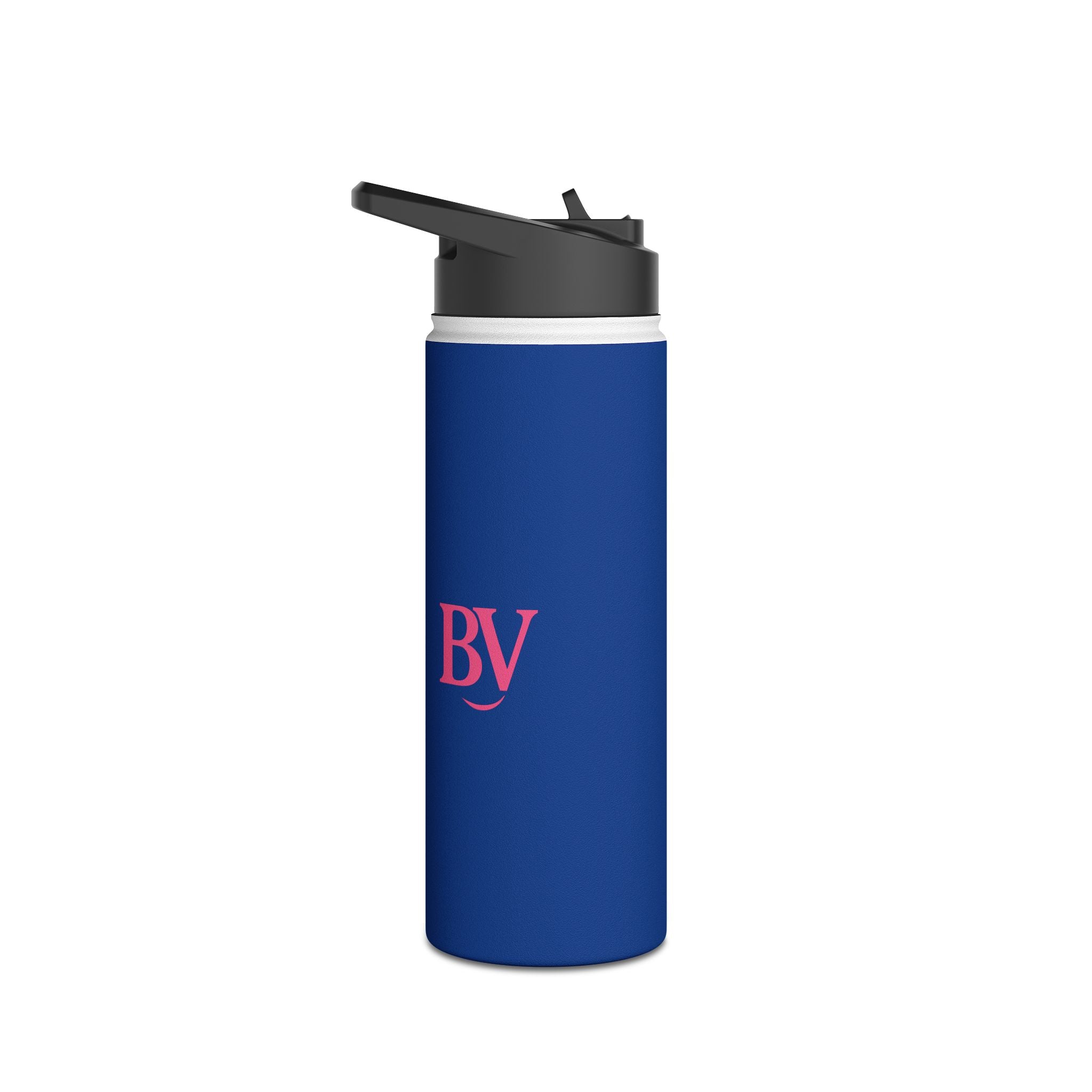 Bonita Vibes: BV Collection Stainless Steel Blue Water Bottle, Drinkware for Everyday Adventures, Fitness, Gifts, Eco-Friendly Product