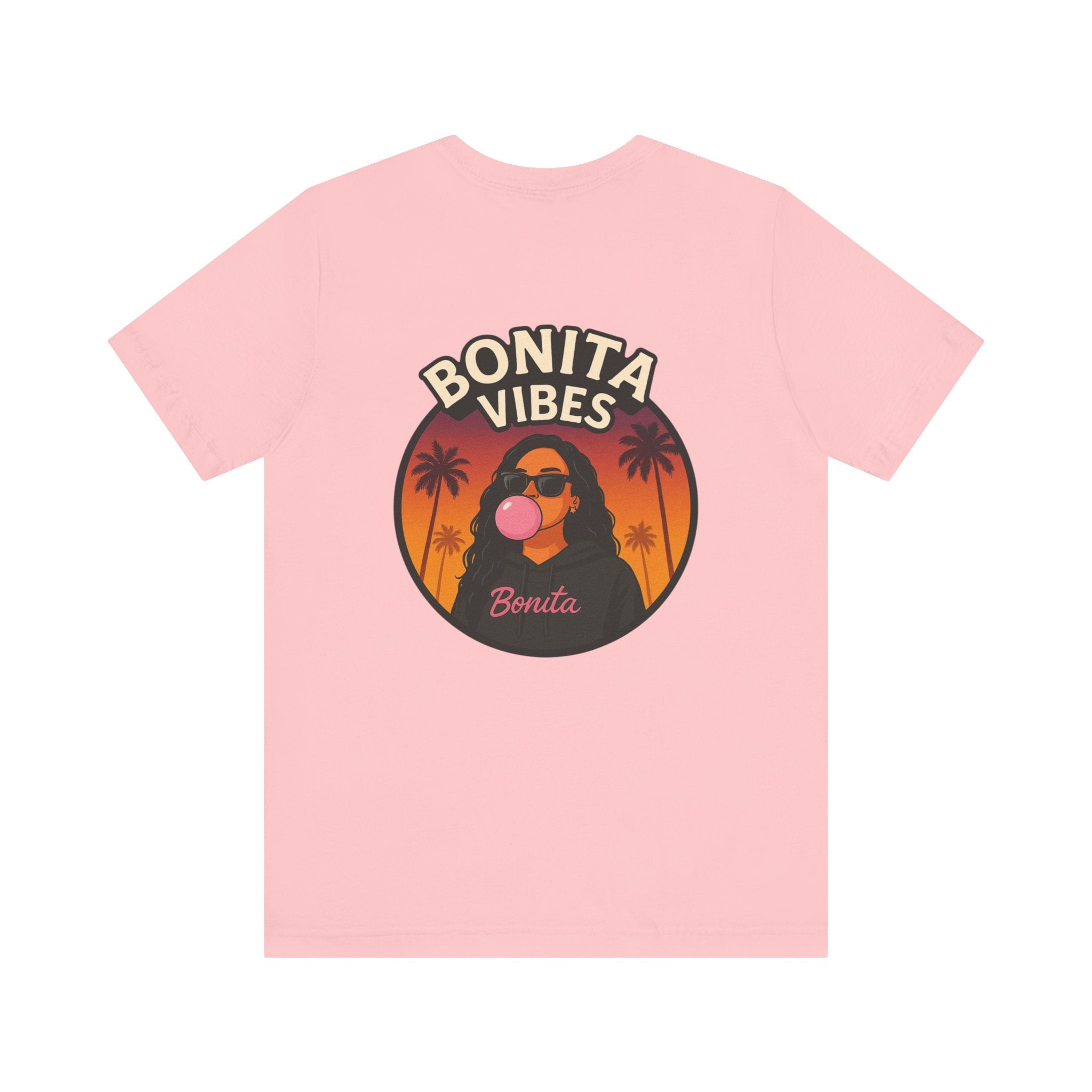 Bonita Vibes: Sunset Sway T-Shirt, Casual Wear, Gift for Beach Lovers, Trendy Graphic Tee, Fun Party Outfit
