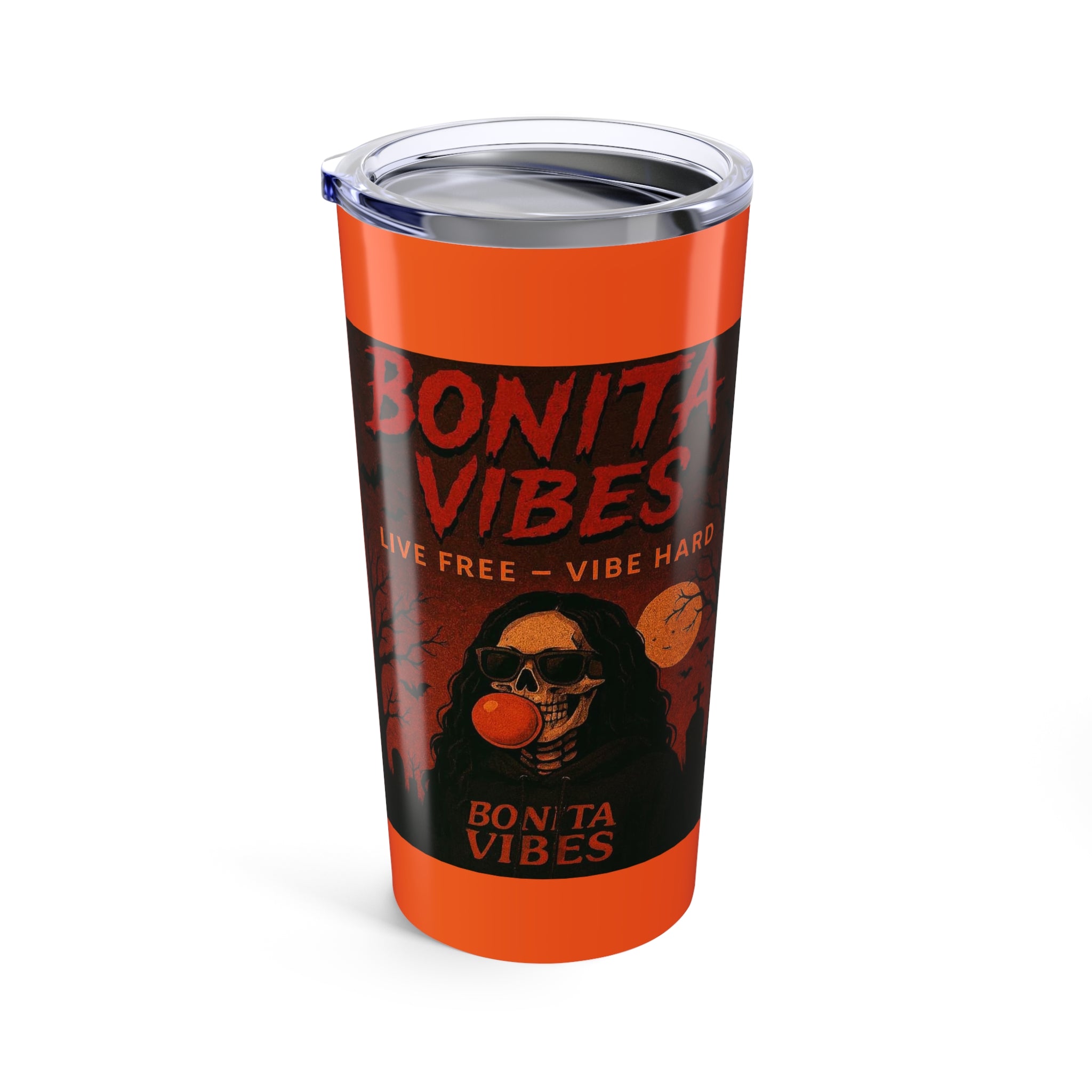 Bonita Vibes: Spooky Halloween Tumbler 20oz
