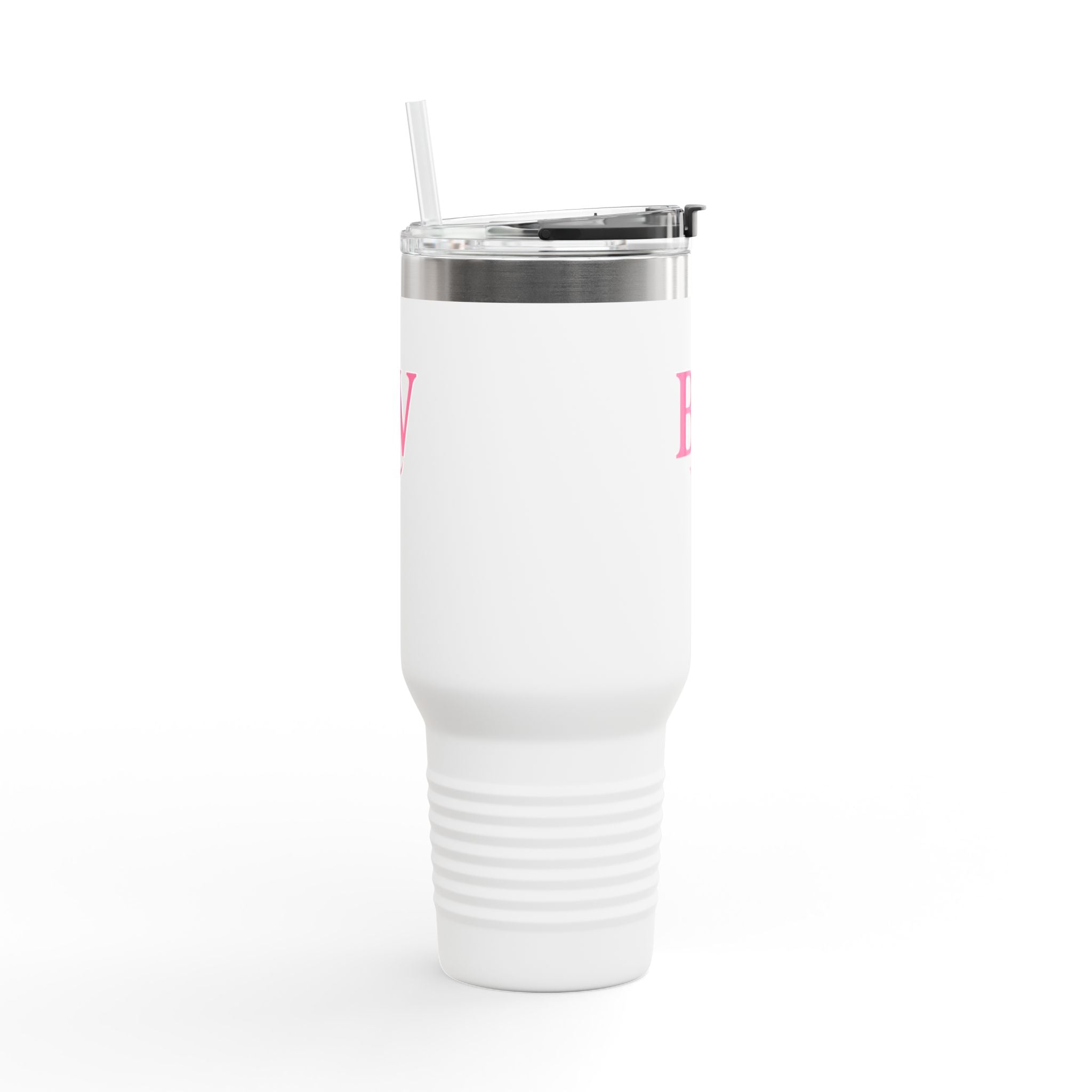 Bonita Vibes: BV Collection Stylish Travel Mug, 40oz - Perfect for Coffee Lovers, Gift for Her, Summer Picnics, On-the-Go Hydration, Personalized Travel Cup