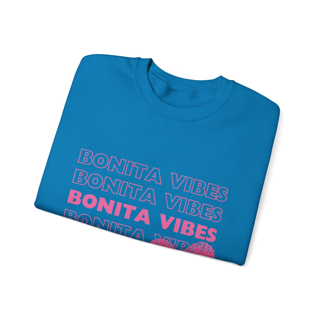 Bonita Vibes: SweetHearted Vibes Lightweight Crewneck Sweatshirt