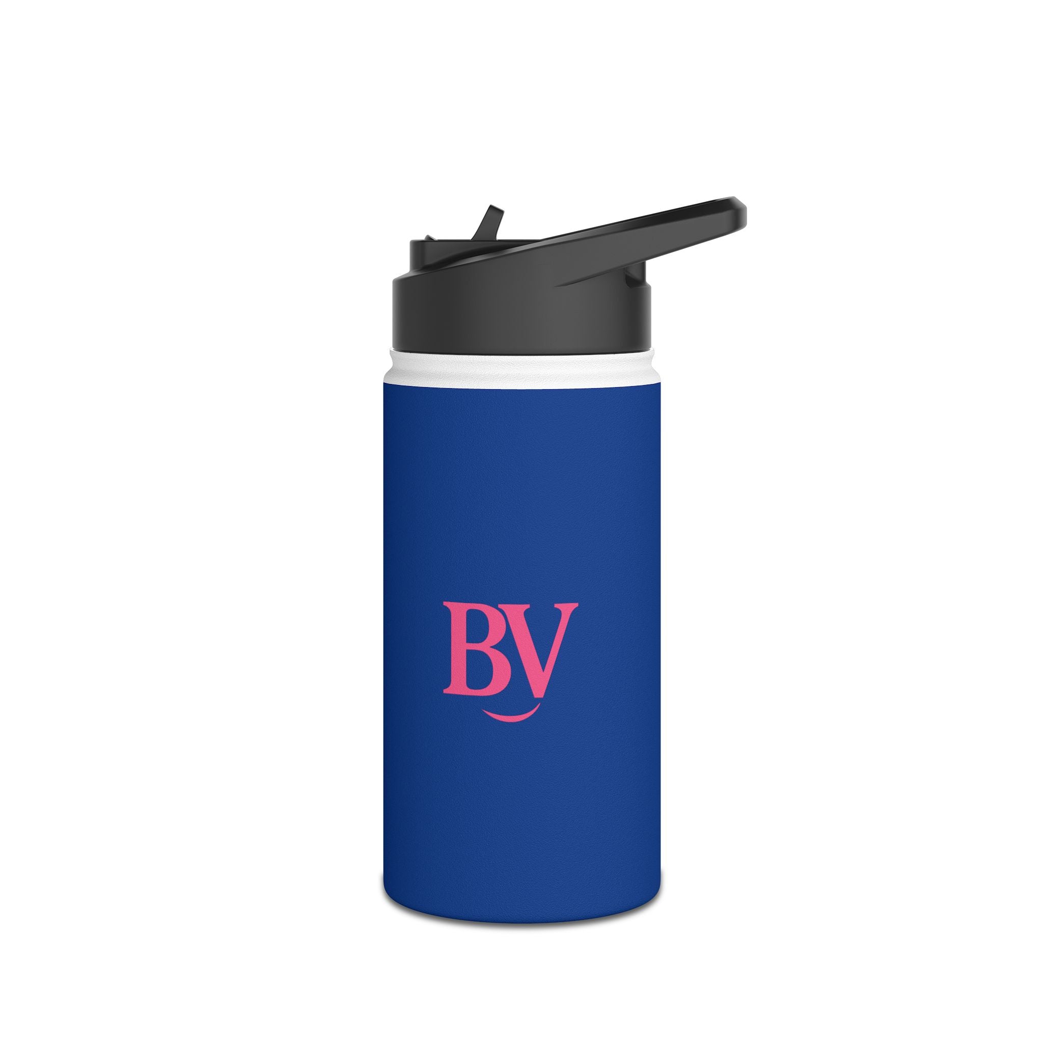 Bonita Vibes: BV Collection Stainless Steel Blue Water Bottle, Drinkware for Everyday Adventures, Fitness, Gifts, Eco - Friendly Product - My Bonita Vibes