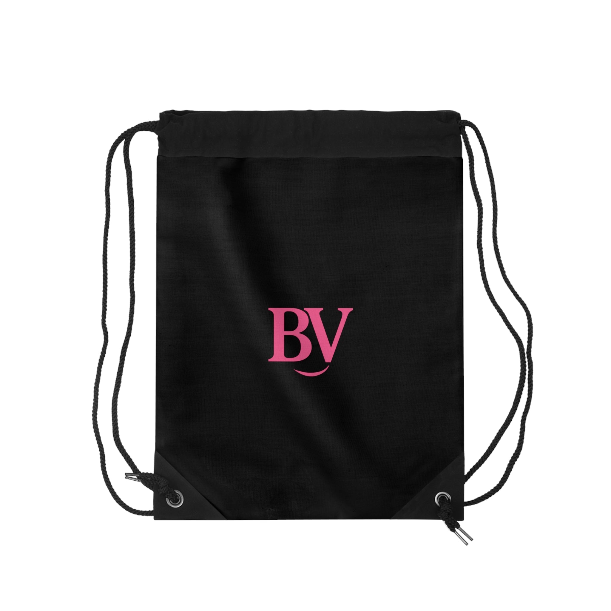 Bonita Vibes: BV Collection Stylish Drawstring BlackBag - Perfect for Gym, Travel, or School - Lightweight, Durable, and Trendy - Ideal Gift for Students, Travelers, and anyone who appreciates good quality bags for daily adventures - My Bonita Vibes