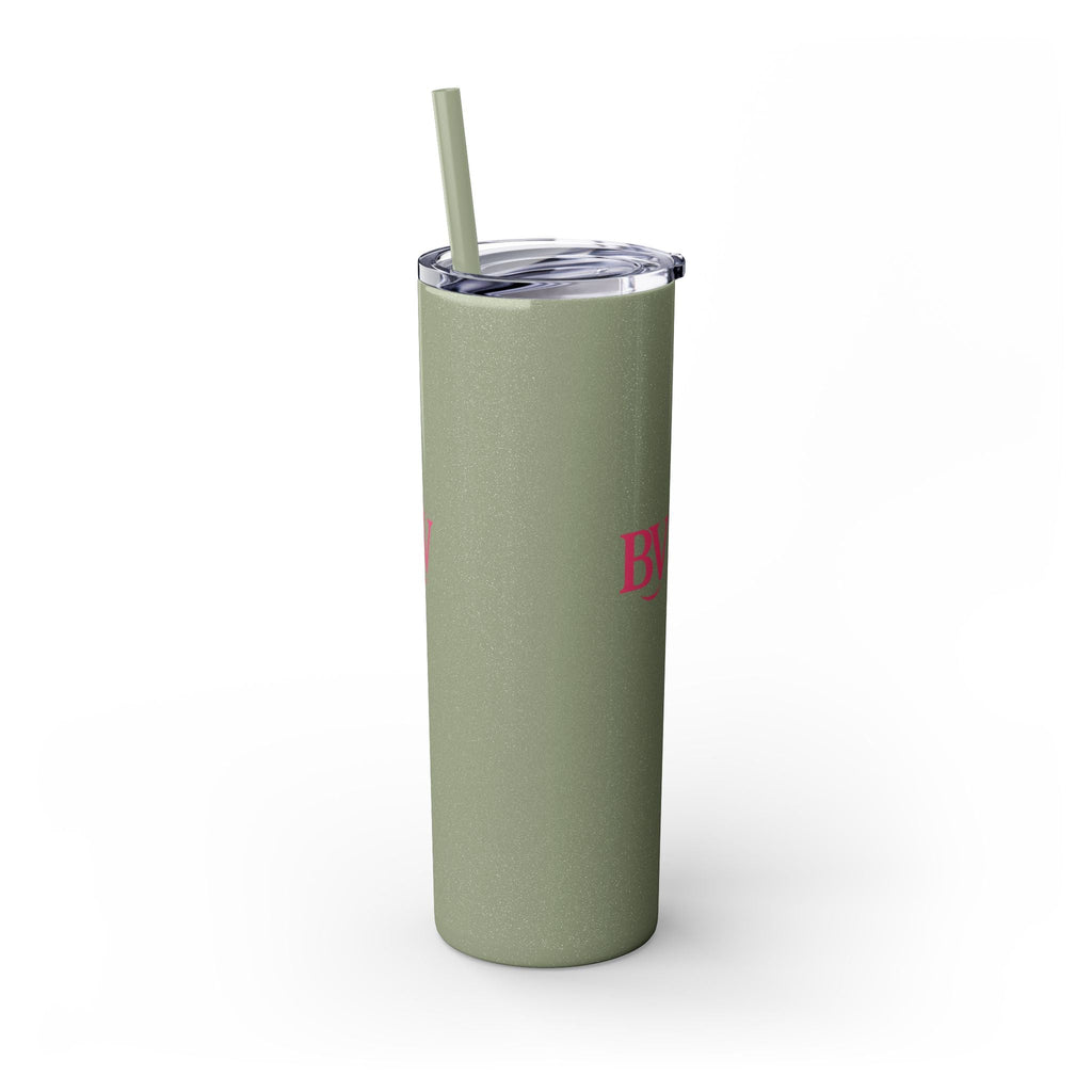 Bonita Vibes: BV Collection Stylish Skinny Tumbler, Perfect for Daily Hydration, Gifts, Home Office, Travel Mug, Summer Fun, Eco - Friendly Skinny Tumbler - My Bonita Vibes