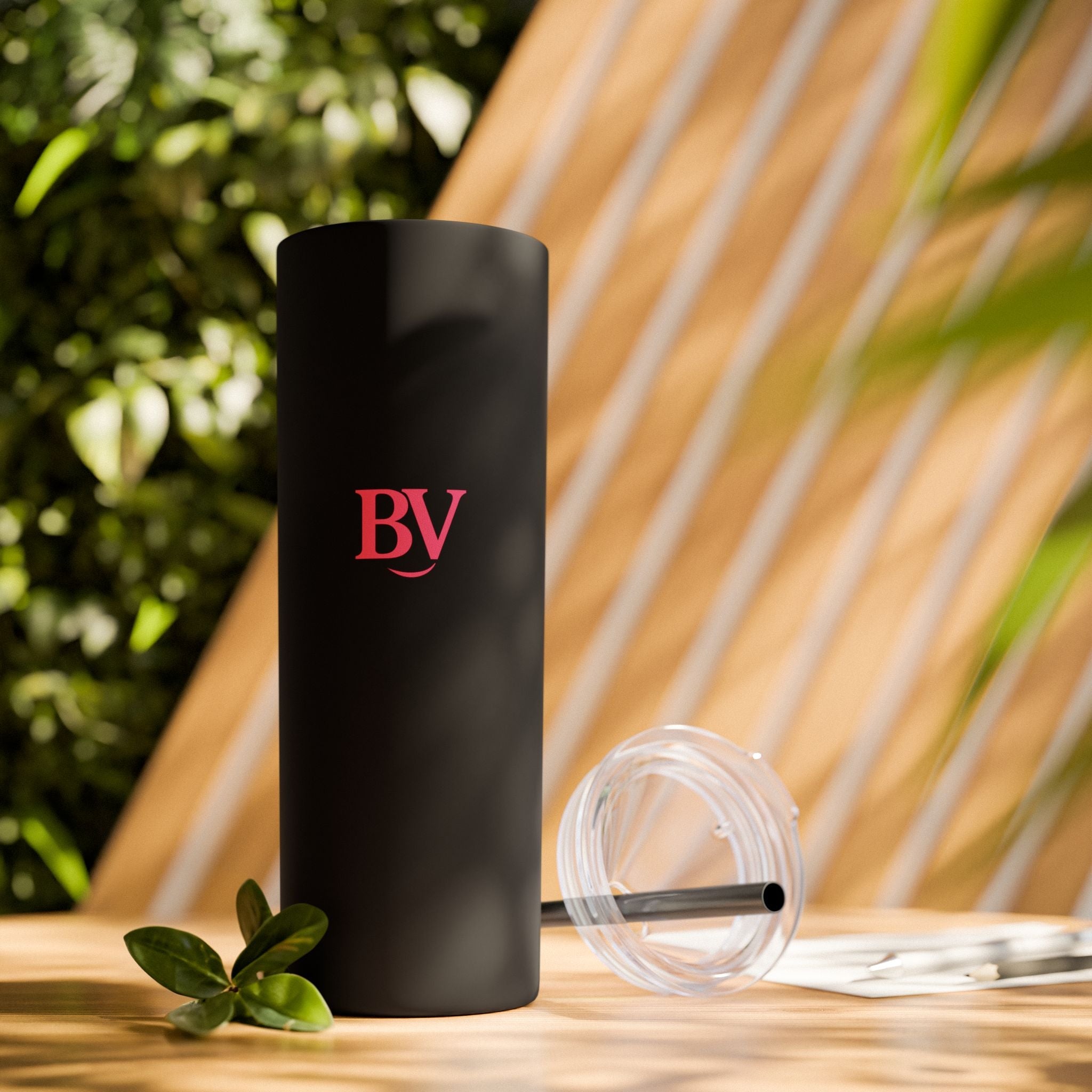Bonita Vibes: BV Collection Stylish Skinny Tumbler, Perfect for Daily Hydration, Gifts, Home Office, Travel Mug, Summer Fun, Eco - Friendly Skinny Tumbler - My Bonita Vibes