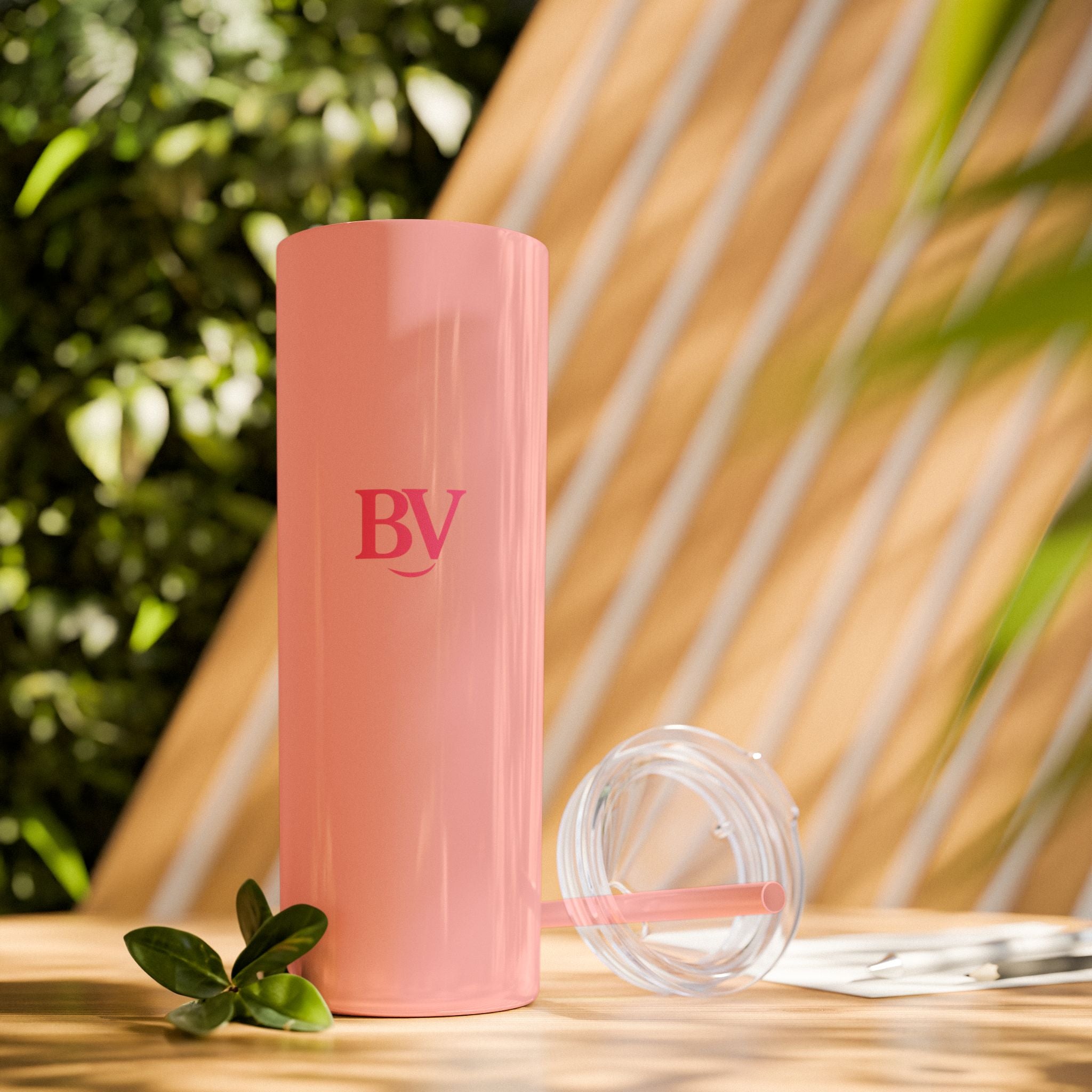 Bonita Vibes: BV Collection Stylish Skinny Tumbler, Perfect for Daily Hydration, Gifts, Home Office, Travel Mug, Summer Fun, Eco - Friendly Skinny Tumbler - My Bonita Vibes