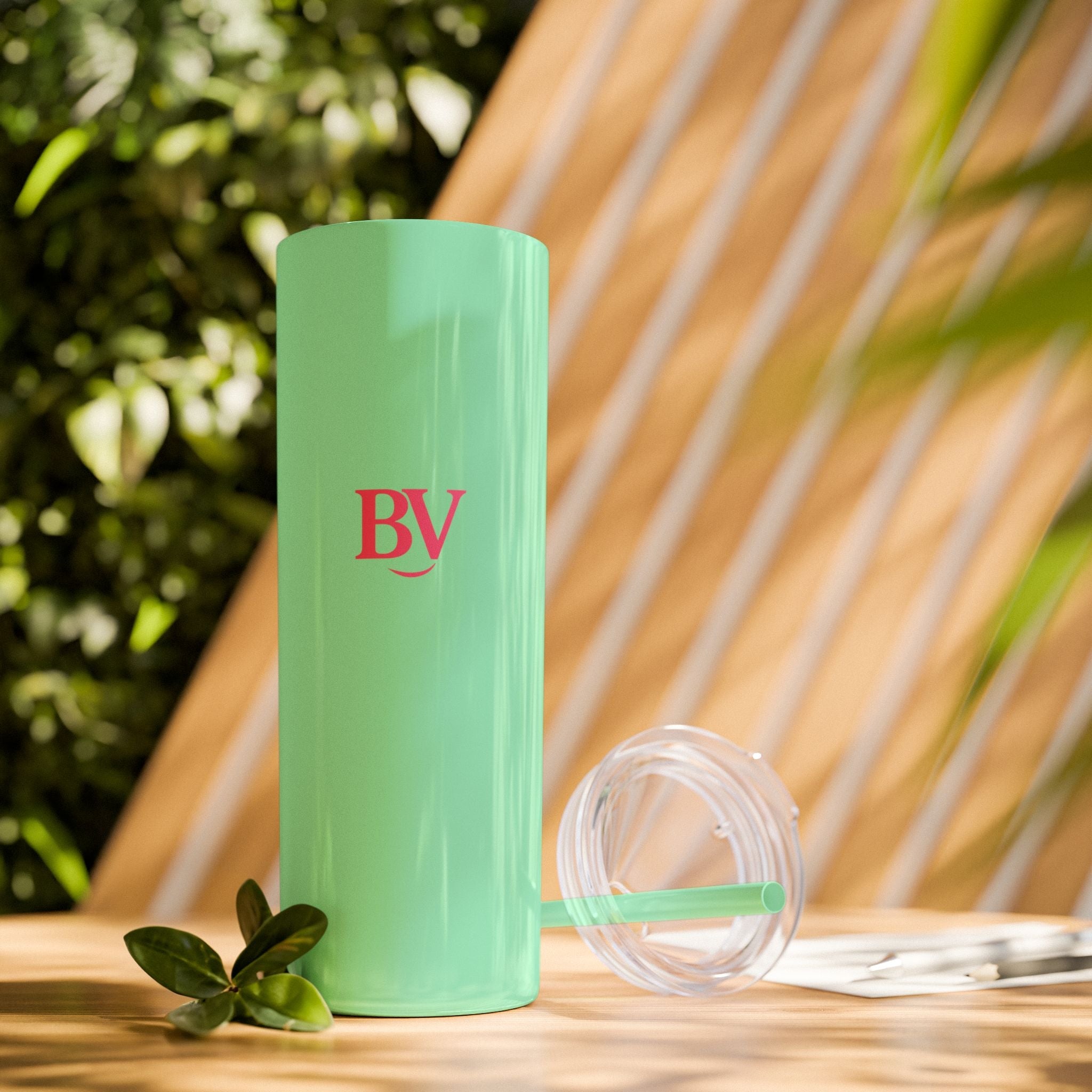 Bonita Vibes: BV Collection Stylish Skinny Tumbler, Perfect for Daily Hydration, Gifts, Home Office, Travel Mug, Summer Fun, Eco - Friendly Skinny Tumbler - My Bonita Vibes