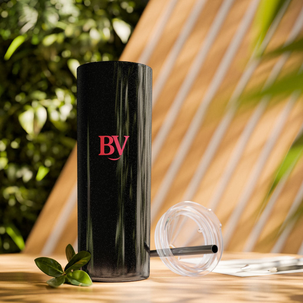 Bonita Vibes: BV Collection Stylish Skinny Tumbler, Perfect for Daily Hydration, Gifts, Home Office, Travel Mug, Summer Fun, Eco - Friendly Skinny Tumbler - My Bonita Vibes
